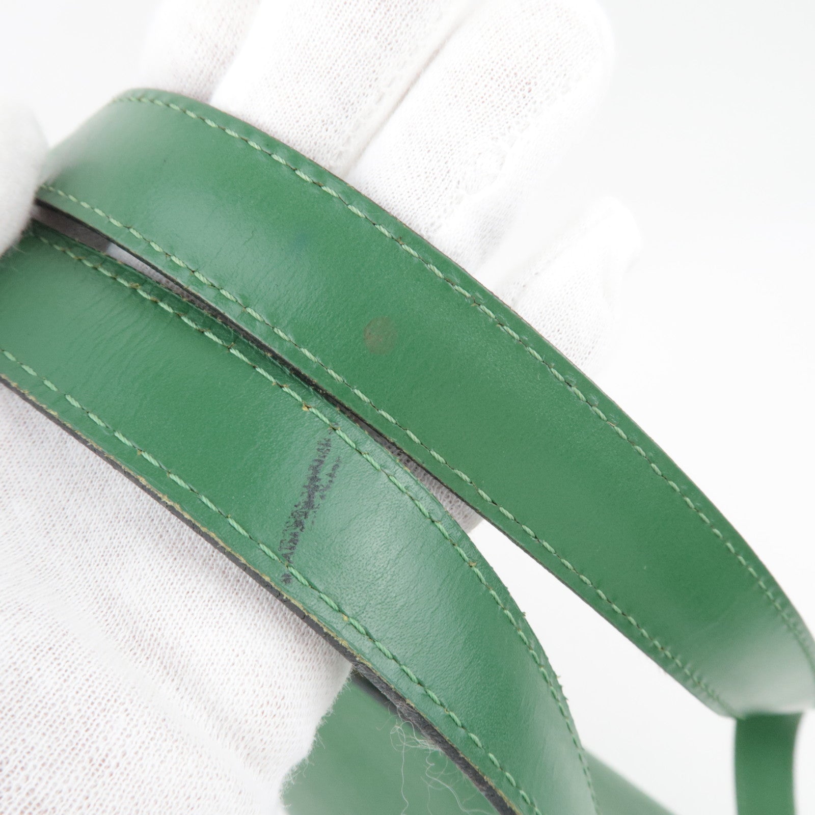 Louis Vuitton Epi Saint Jacques Tote Bag Borneo Groen M52264 AS0966 