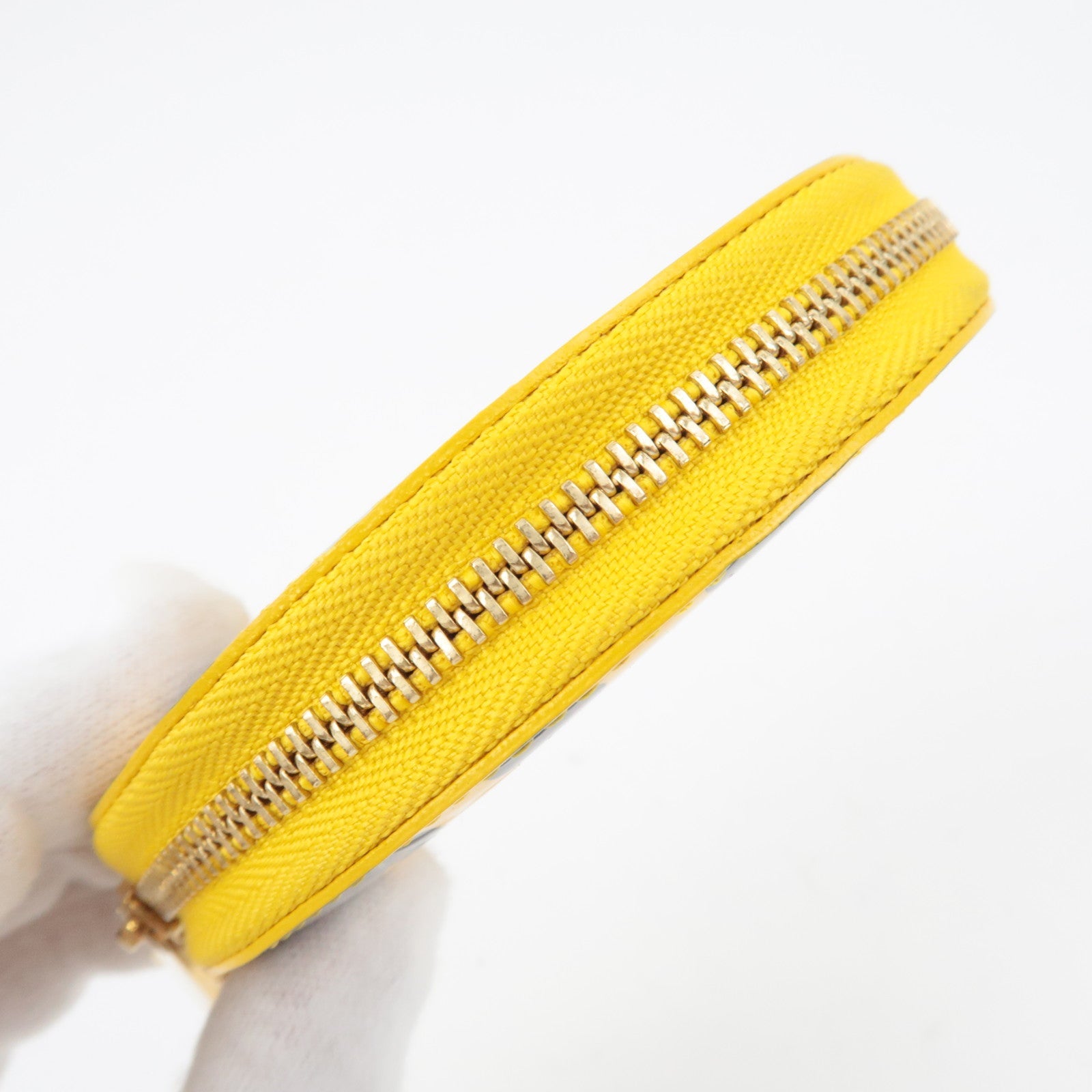 Louis Vuitton Vernis Yayoi Kusama Infinity Dot Porte Monnaie Chapeau Munt M91569 TS1172 *Doos, Stofzak 