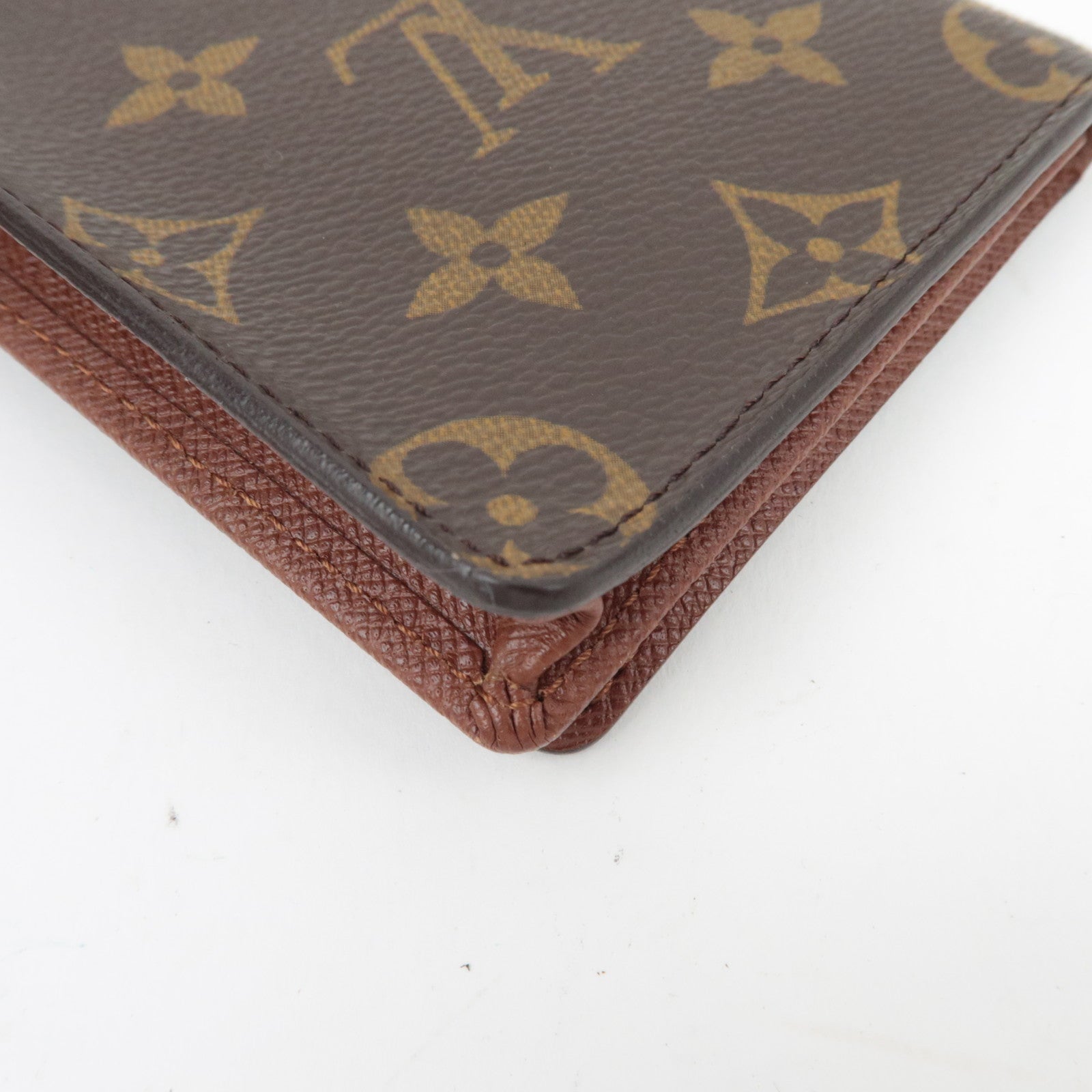 Louis Vuitton Monogram Porto Carte Credit Yen Bifold Long Wallet M60825 CT0013