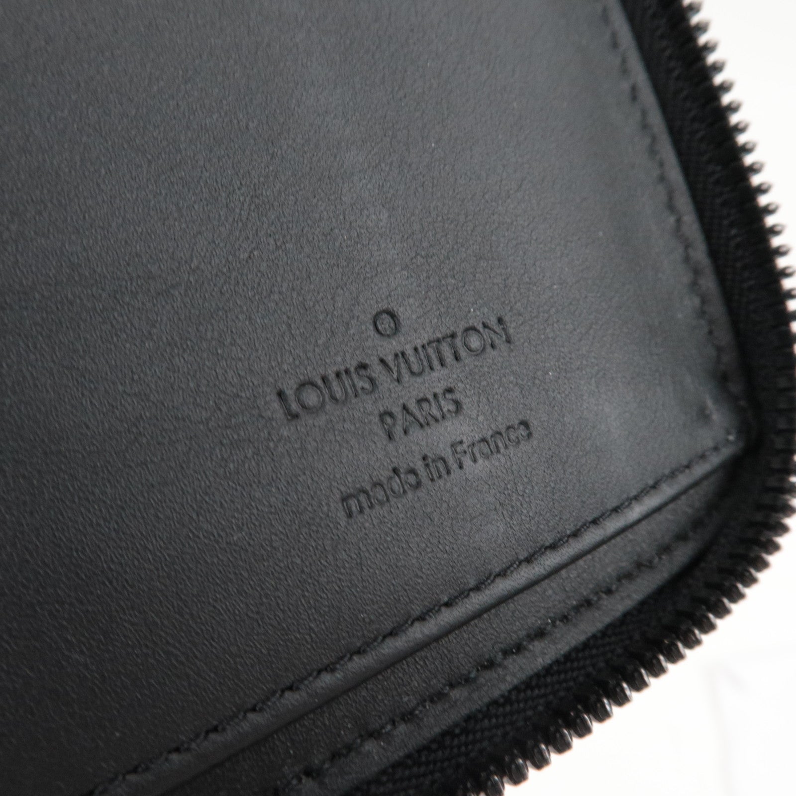 Louis Vuitton Aerogram Zippy Wallet Vertical Round Zipper Long Wallet Noir M81743 RFID *Box, Dust bag