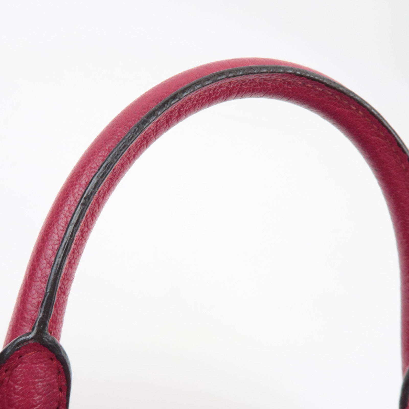 LOEWE Amazona 28 Bicolor Handbag Pink Bordeaux *Key Lock,Crochette