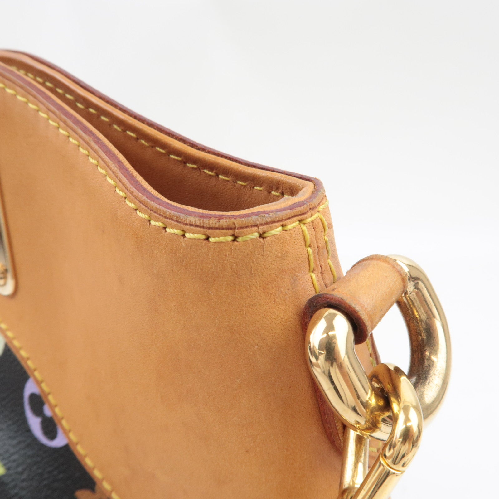 Louis Vuitton Monogram Multi Color Judy MM Hand Bag Noir M40256 MI1029