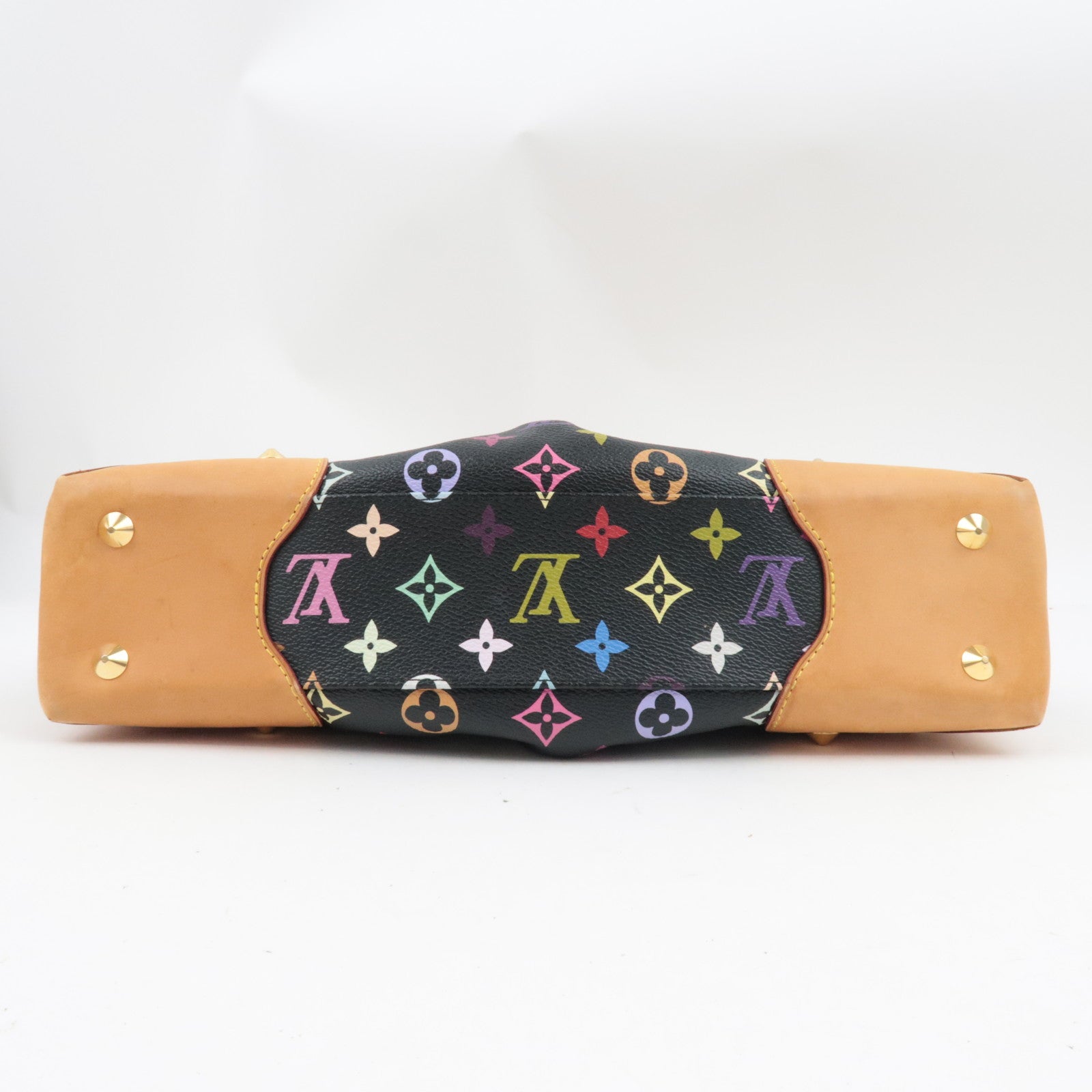 Louis Vuitton Monogram Multi Color Judy MM Hand Bag Noir M40256 MI1029