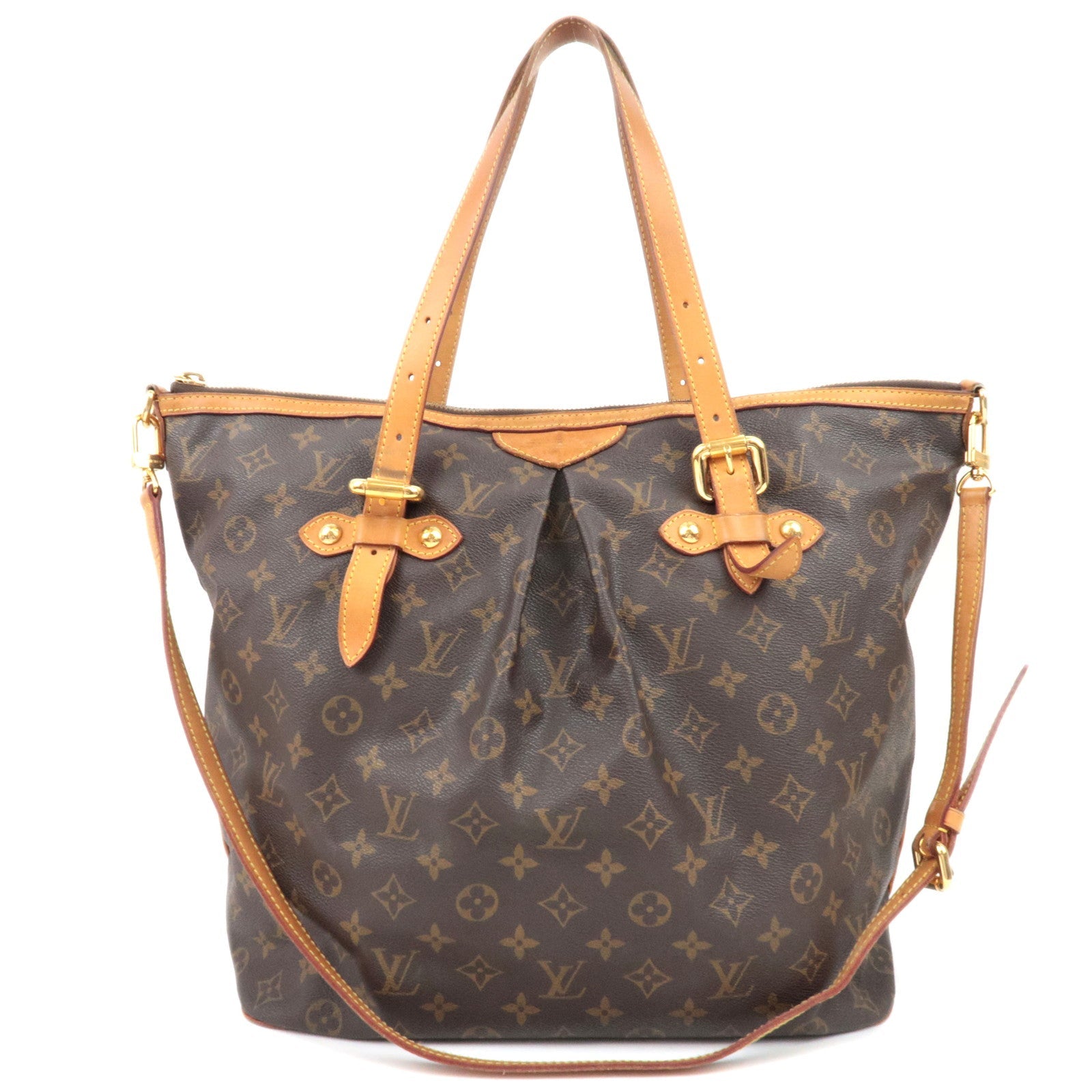 Louis Vuitton Monogram Palermo GM Tote Bag Shoulder Bag M40146 MI3078 *Strap73369