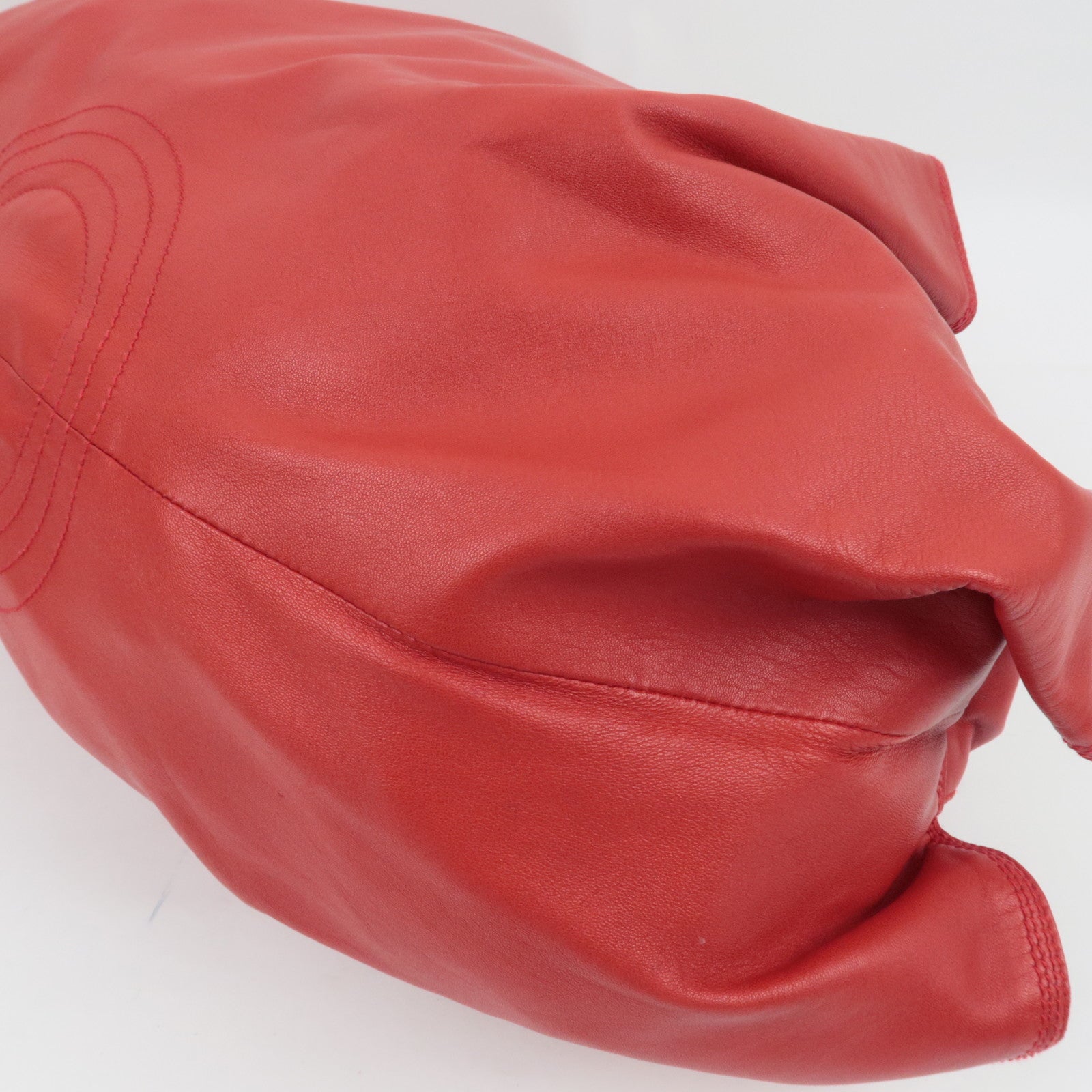 LOEWE Nappa Aire Large Handbag Leather Red *Dust bag