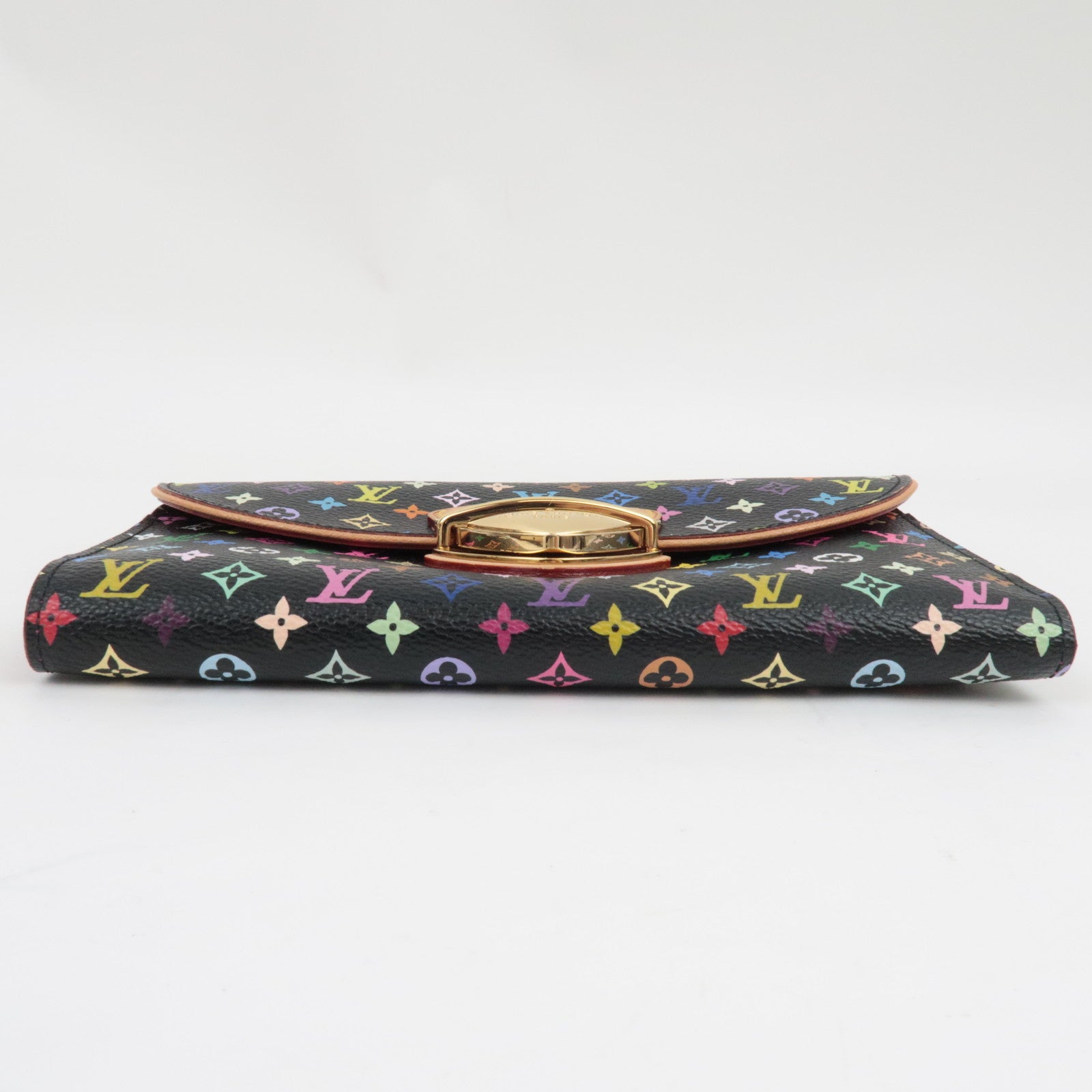 Louis Vuitton Monogram Multicolor Portefeuille Eugenie Long Wallet Noir M93738 MI2039 *Doos, Stofzak 