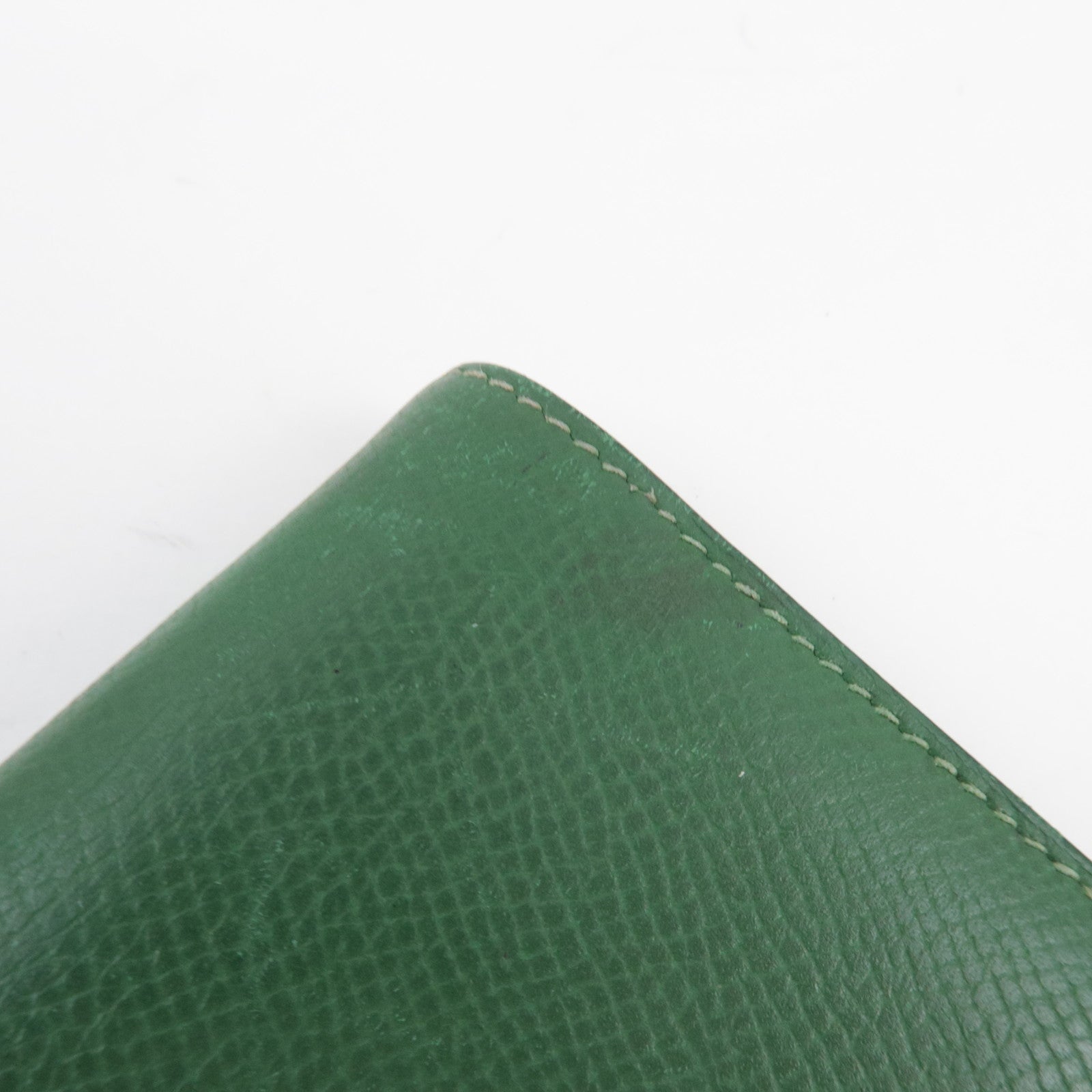 HERMES Agenda Mini 〇Y Stamp Chevre Green *Box, Notebooks