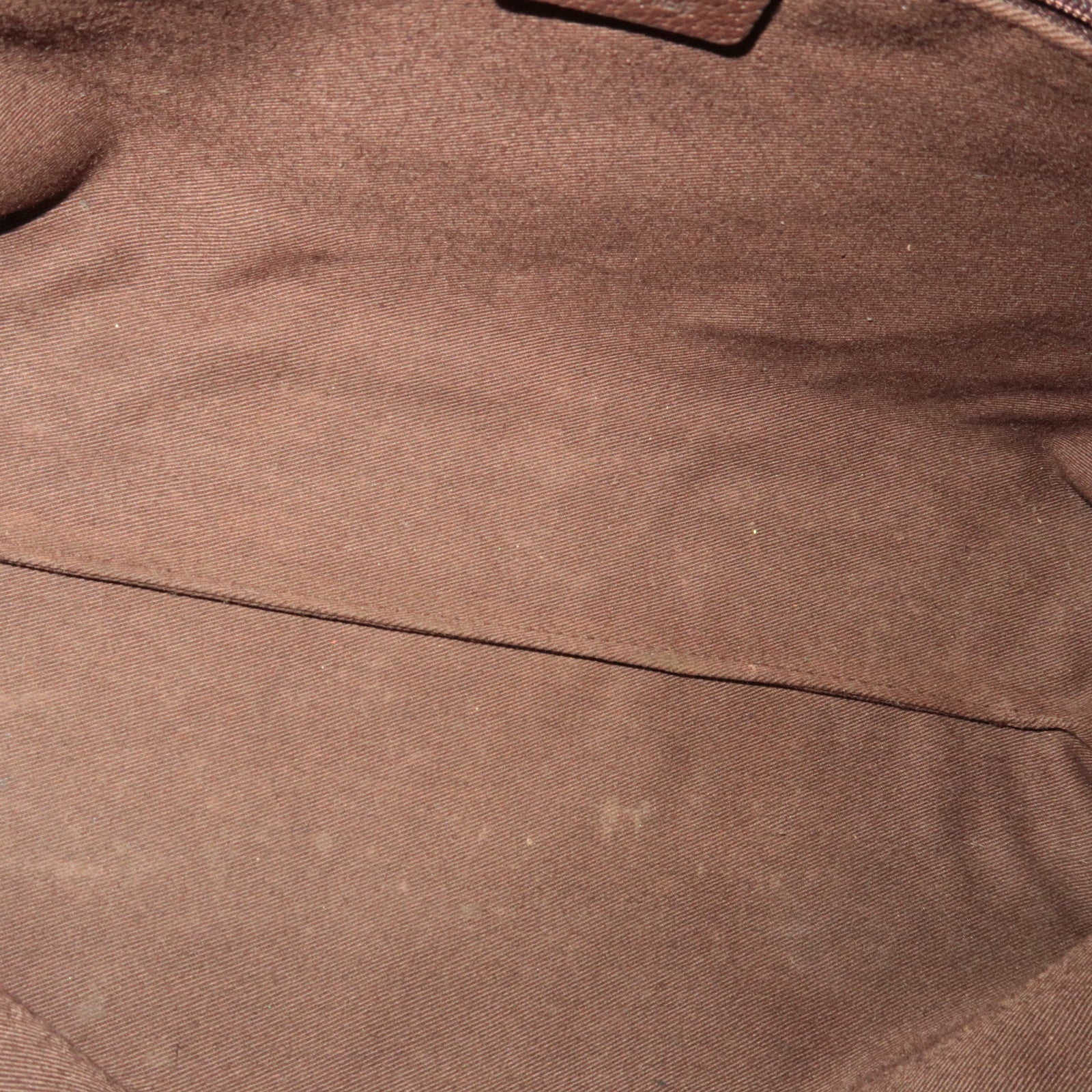 GUCCI Handbag GG Canvas Leather Beige Brown 113009