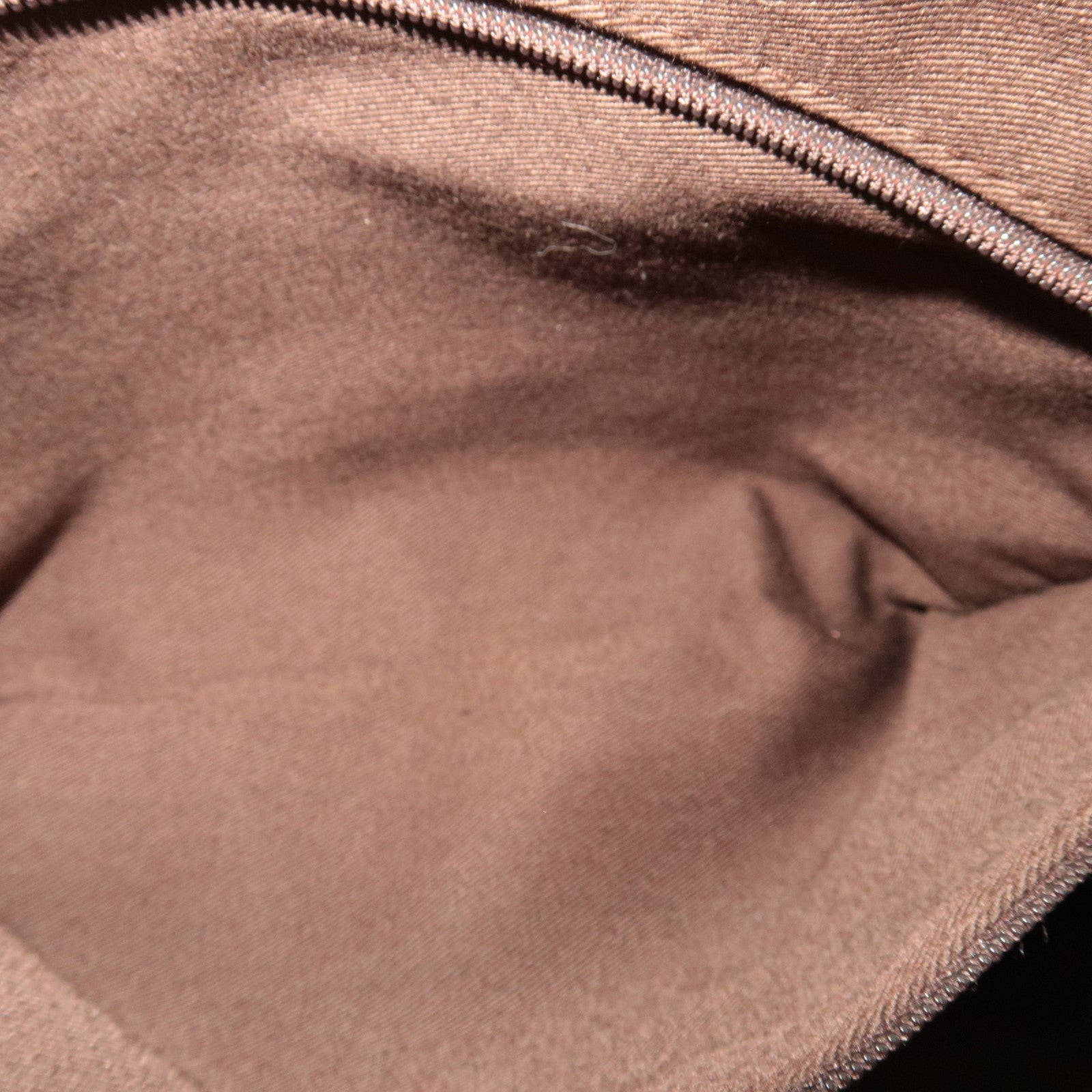 GUCCI Handbag GG Canvas Leather Beige Brown 113009