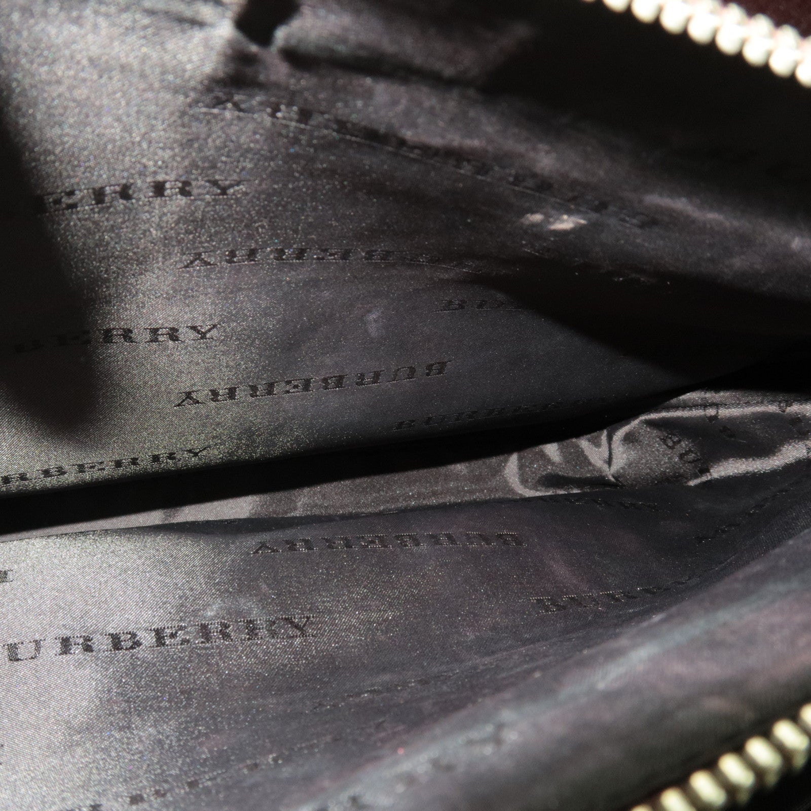 BURBERRY Nova Plaid Handbag Canvas Leather Beige Brown