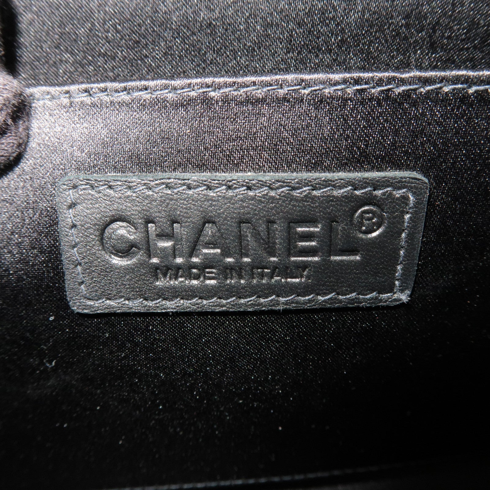 CHANEL New Travel Line Dubbele Ketting Schoudertas Nylon Jacquard Zwart *G kaart 