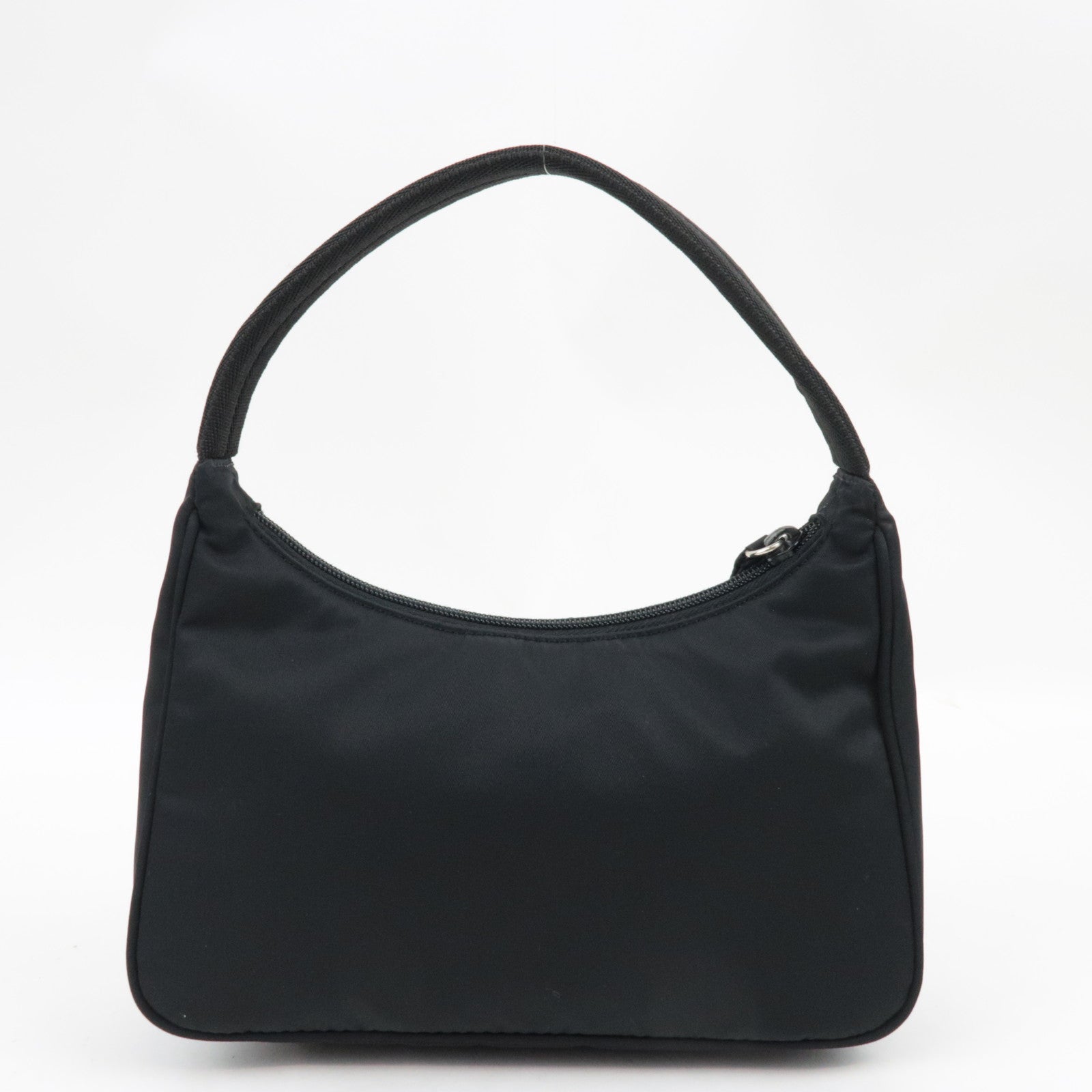 PRADA Handbag Nylon Black
