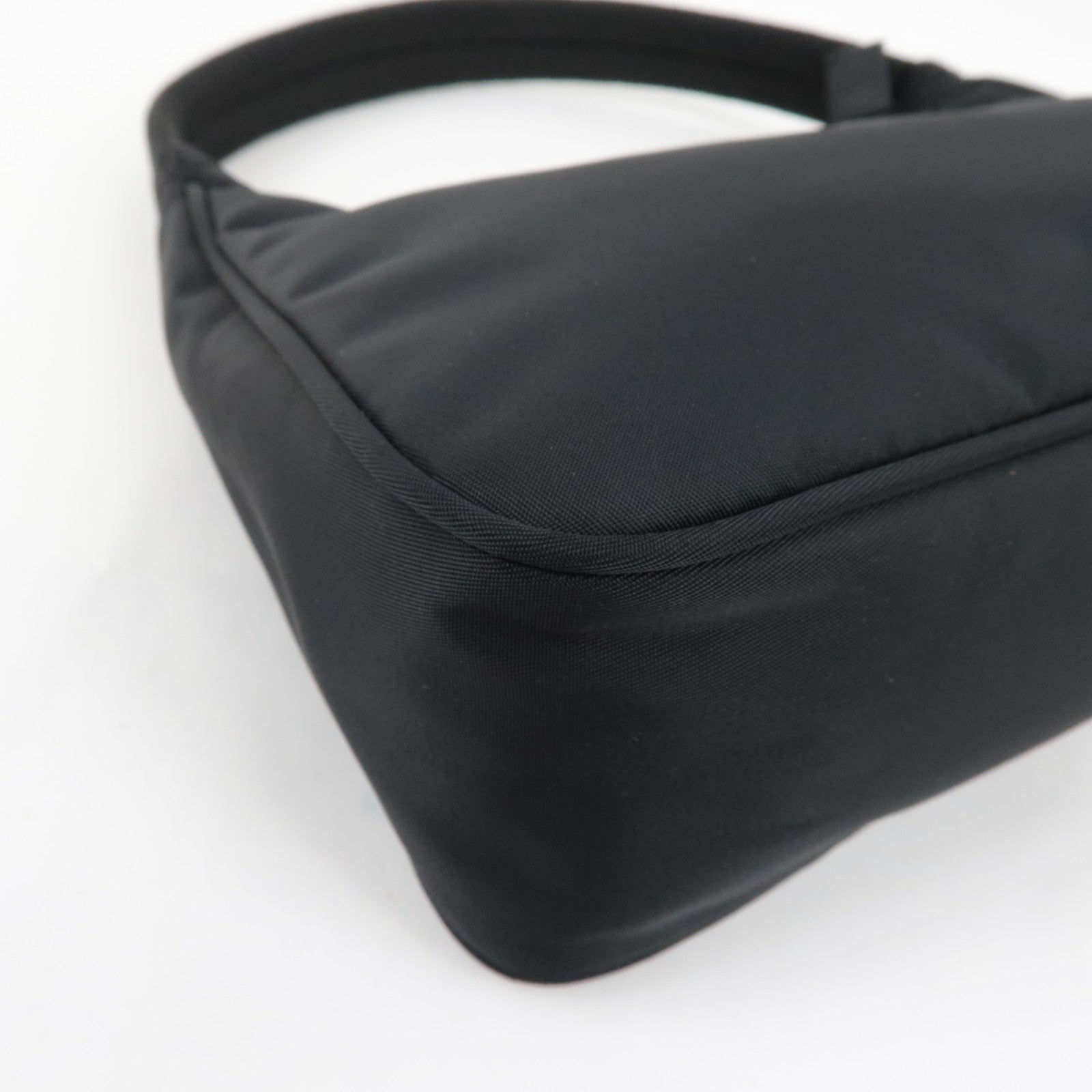 PRADA Handbag Nylon Black