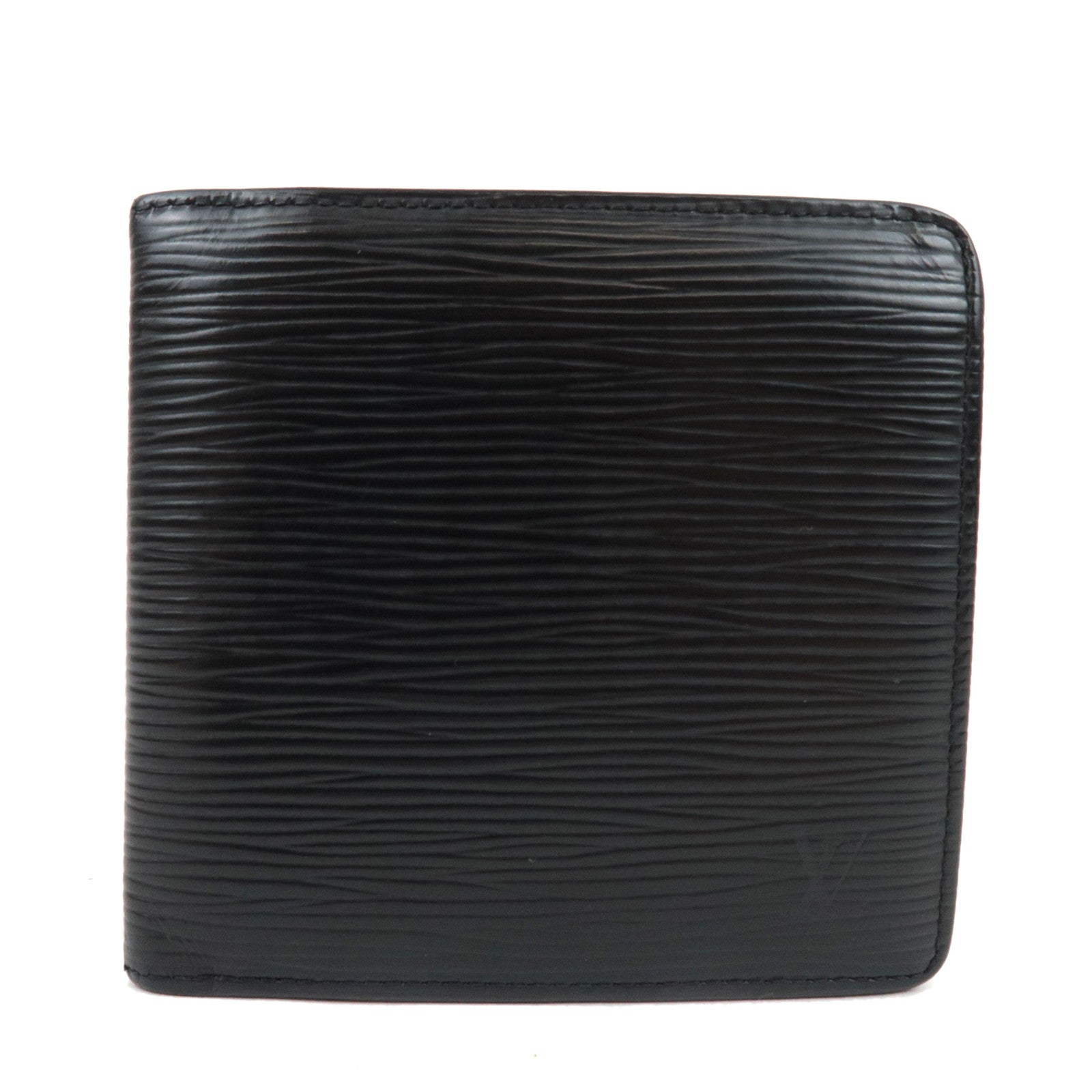 Louis Vuitton Epi Portefeuille Marco Bi Fold Wallet Noir M63652 SP0016 75085