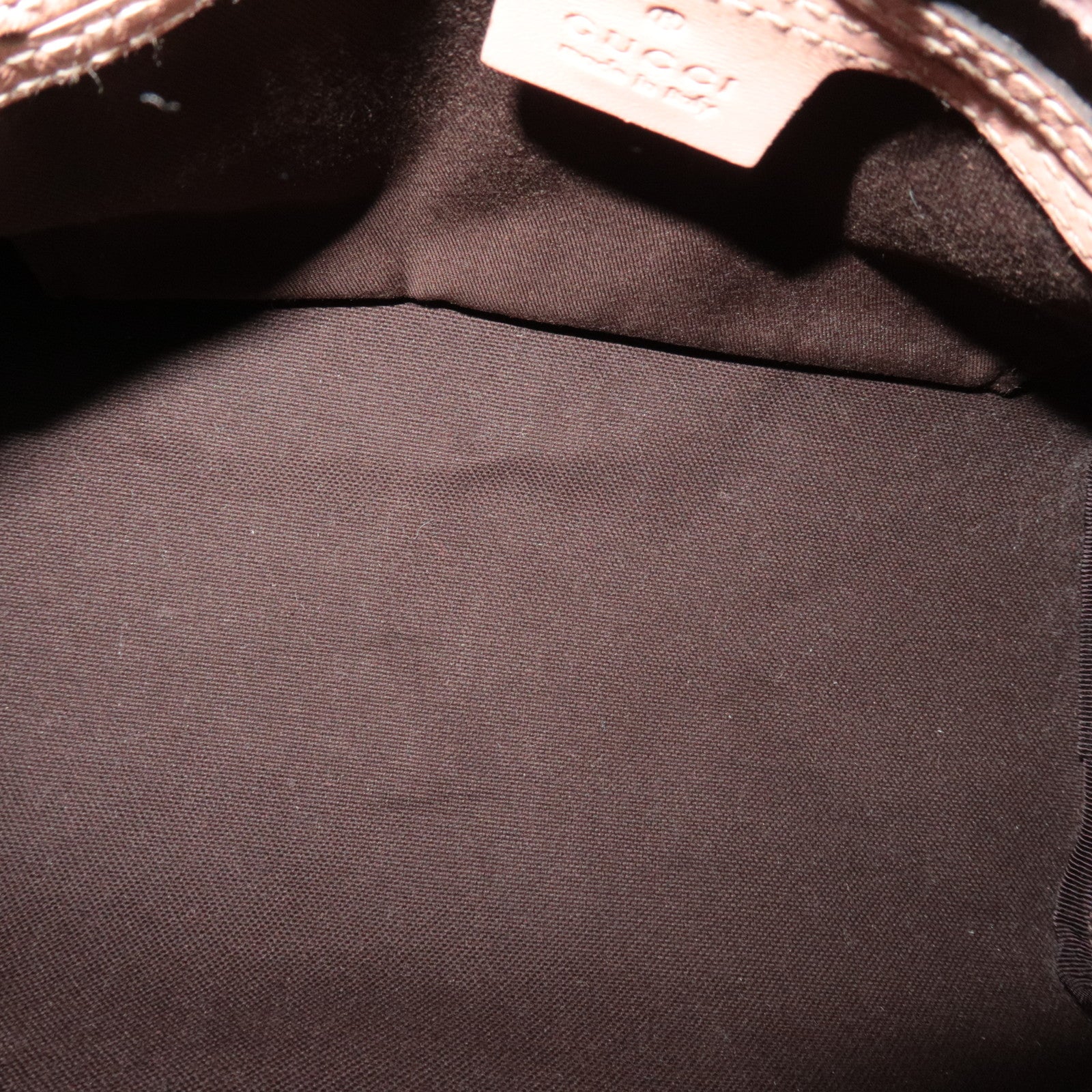 GUCCI Joyline Mini Boston Handbag GG Supreme Leather Ivory Pink 190257 *Dust bag