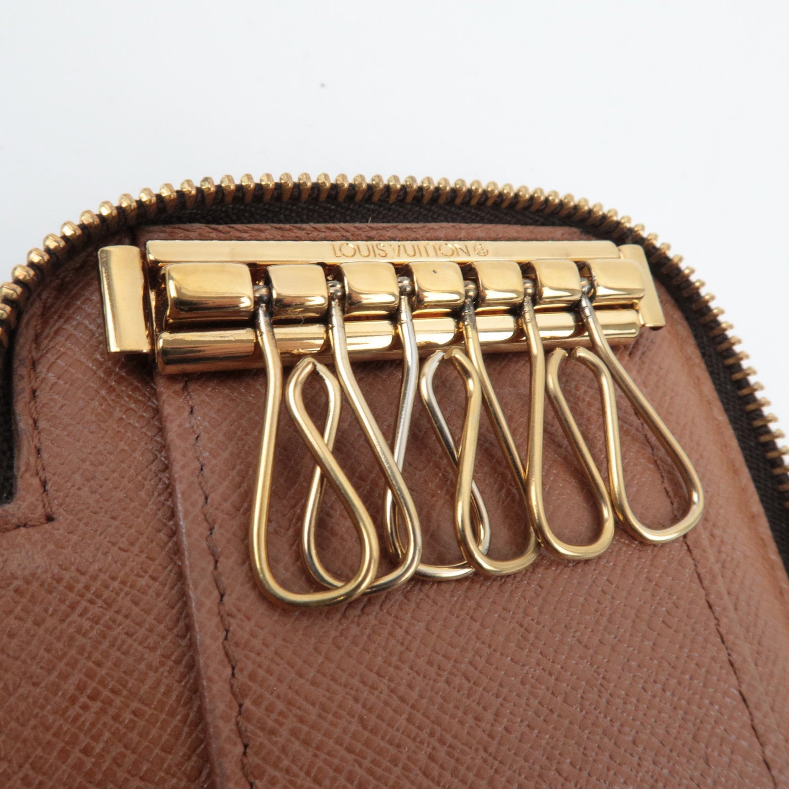 Louis Vuitton Monogram Porte 6 Cles 6 Rings Key Case M62610 TH0997 *Box