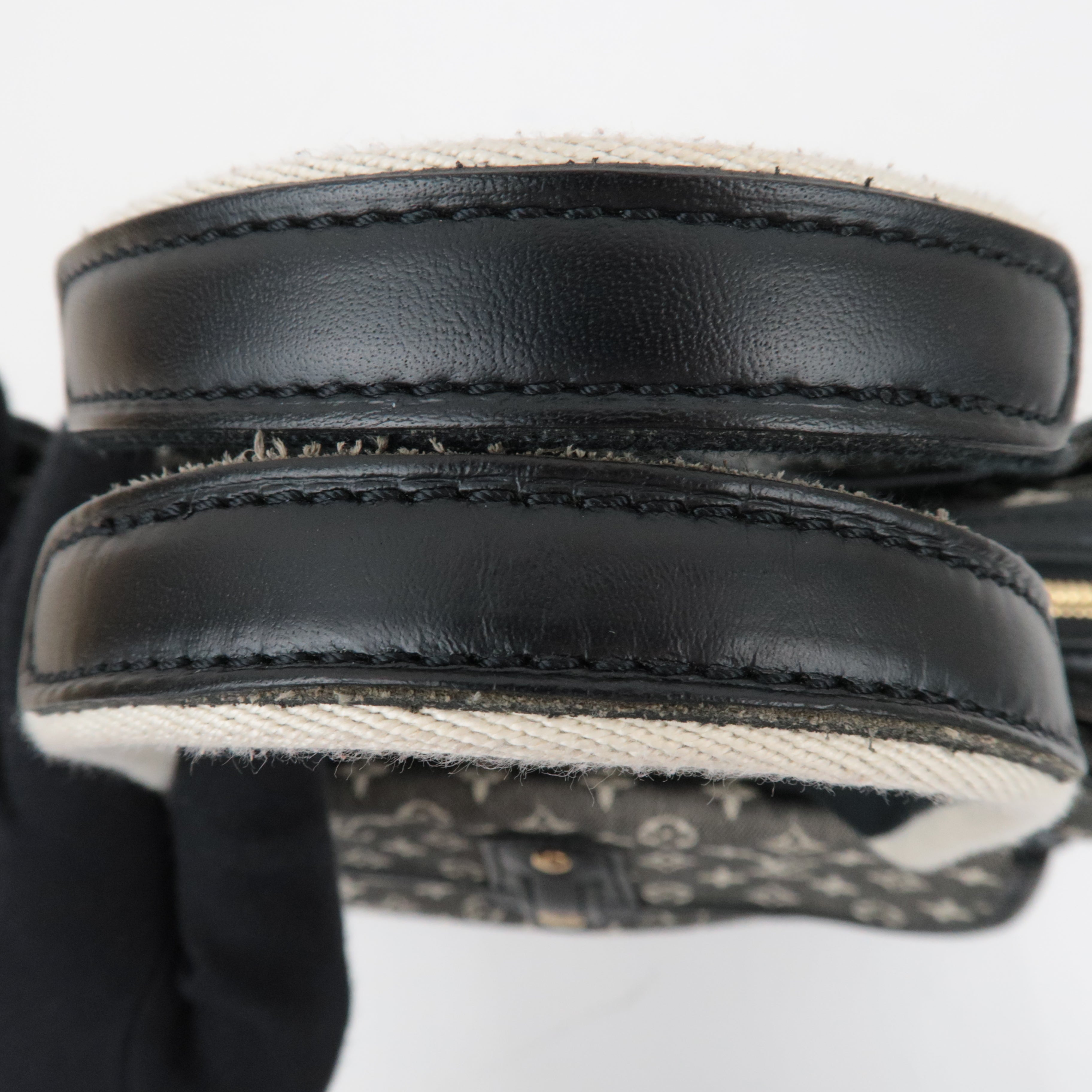 Louis Vuitton Monogram Mini Sac Mary Kate Handbag Noir M92508 TH1015 *Dust bag