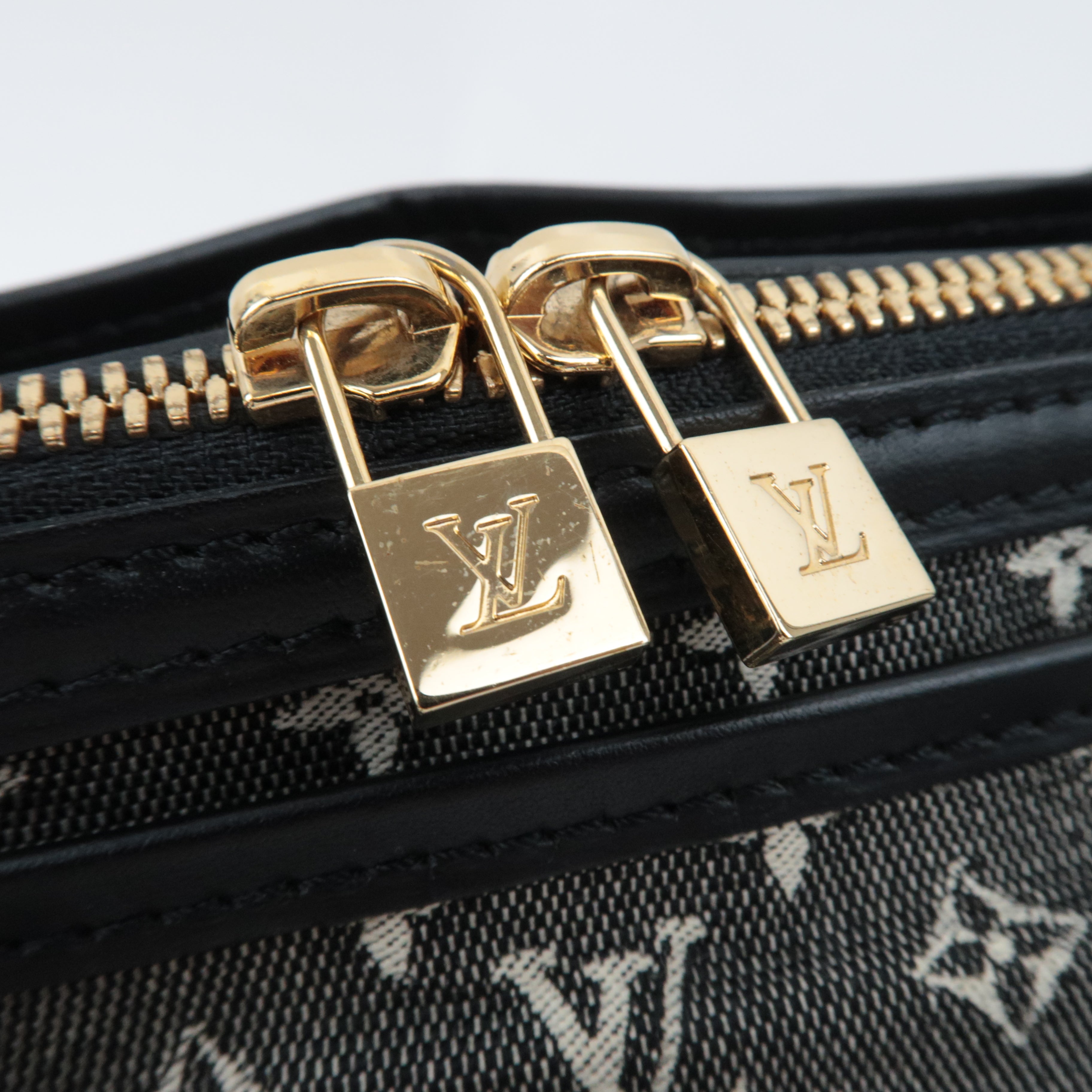 Louis Vuitton Monogram Mini Sac Mary Kate Handbag Noir M92508 TH1015 *Dust bag