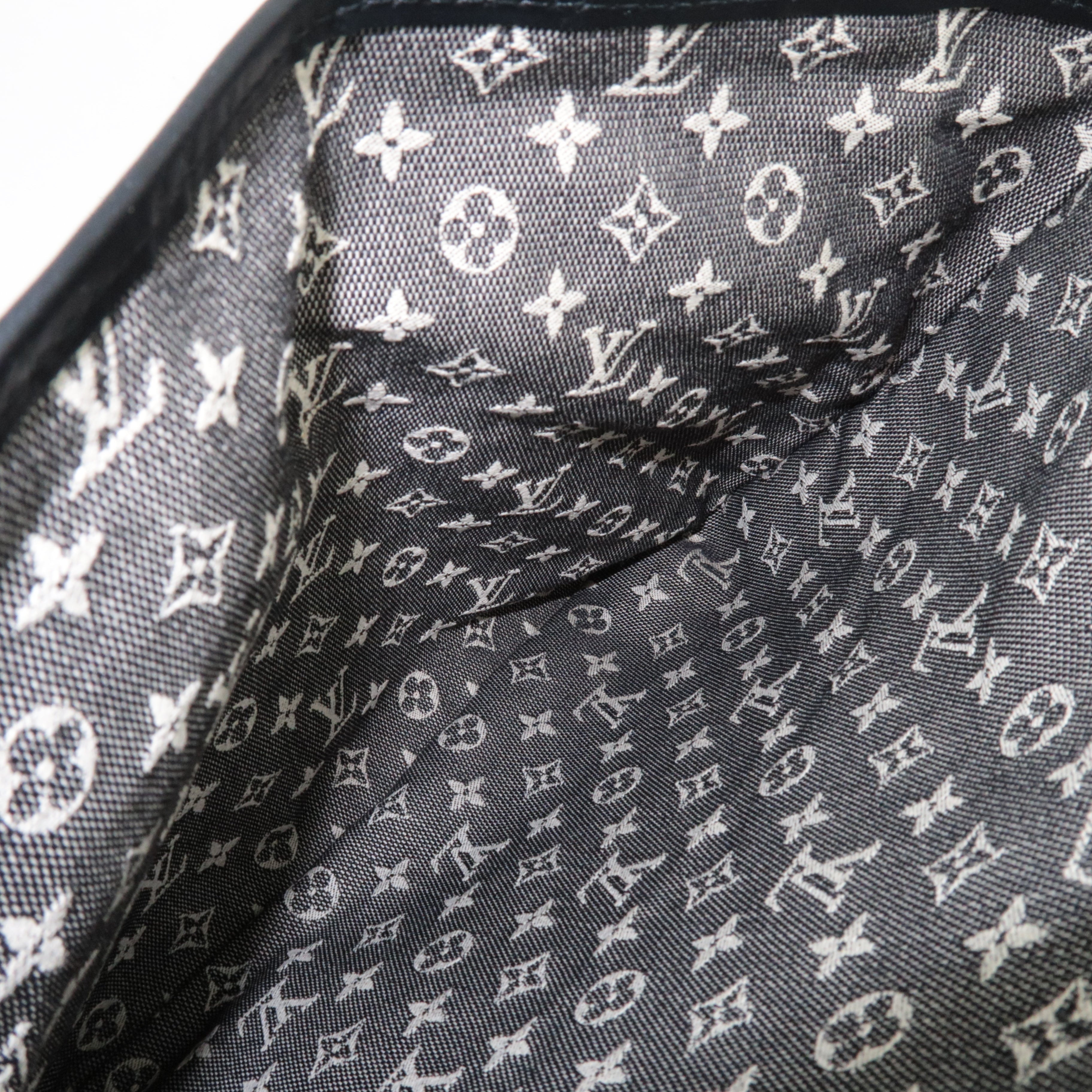 Louis Vuitton Monogram Mini Sac Mary Kate Handbag Noir M92508 TH1015 *Dust bag