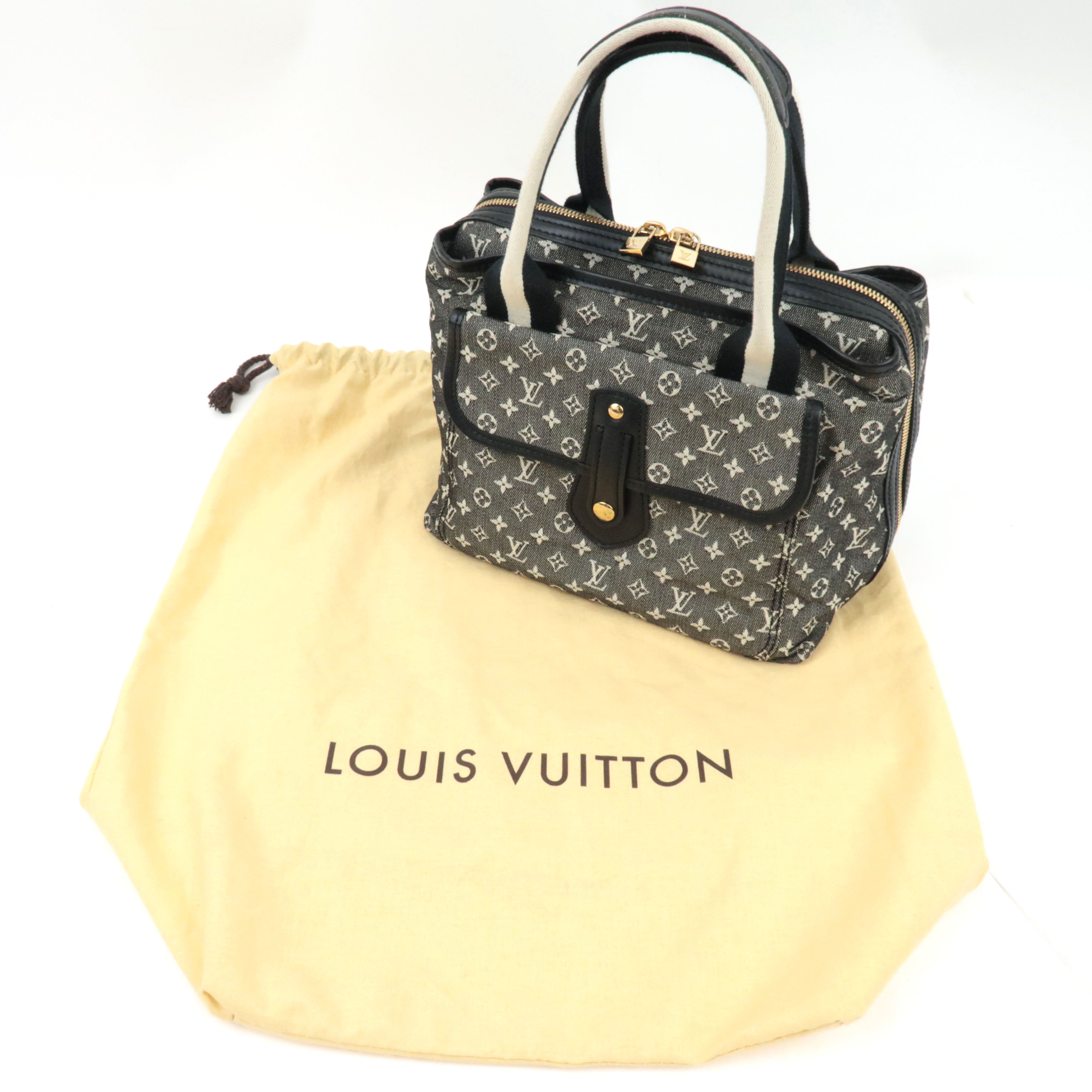 Louis Vuitton Monogram Mini Sac Mary Kate Handbag Noir M92508 TH1015 *Dust bag