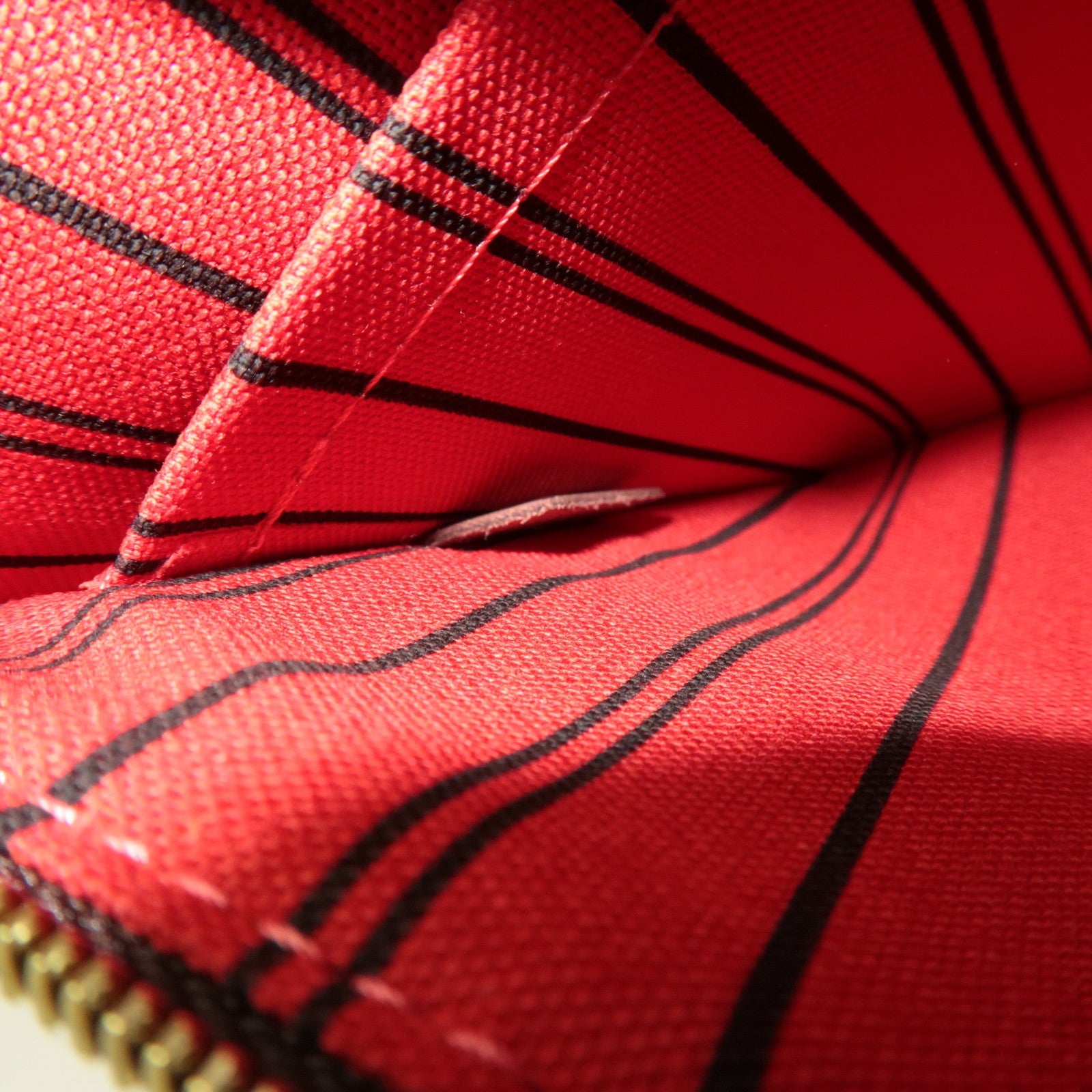 Louis Vuitton Damier Pouch for Neverfull MM bag Wristlet Cerise SF3154