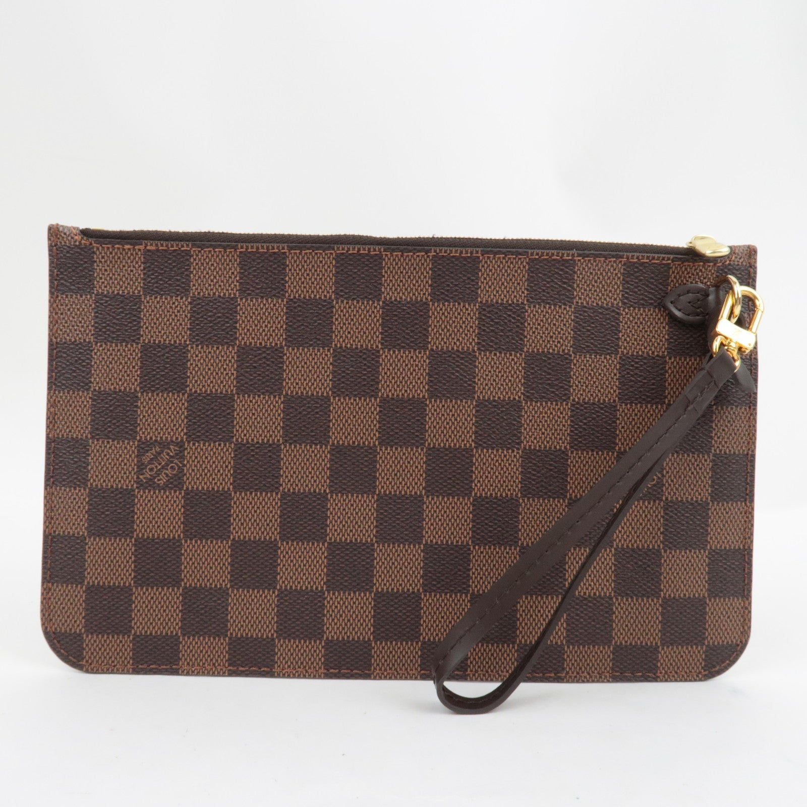 Louis Vuitton Damier Pouch for Neverfull MM bag Wristlet Cerise SF3154