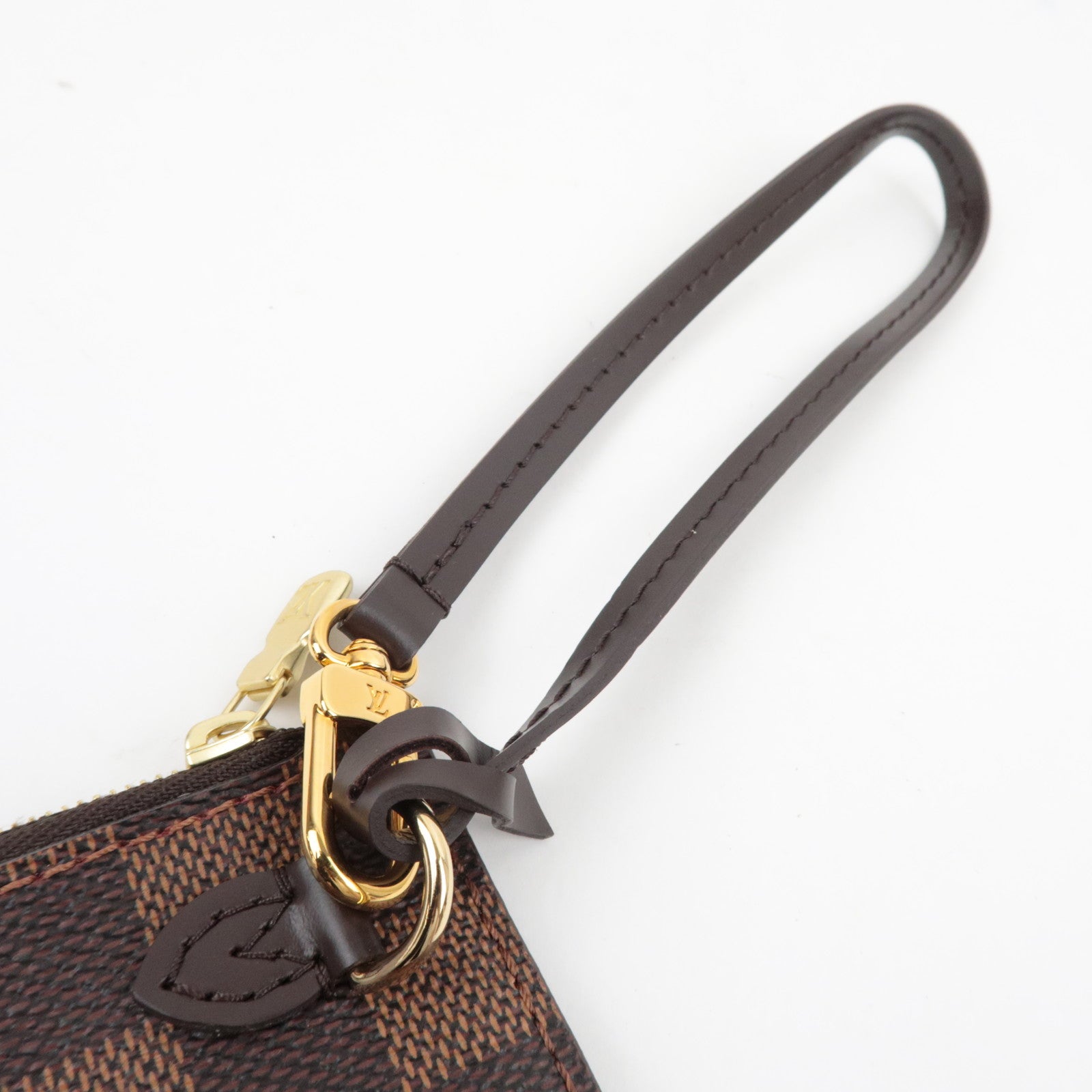 Louis Vuitton Damier Pouch for Neverfull MM bag Wristlet Cerise SF3154