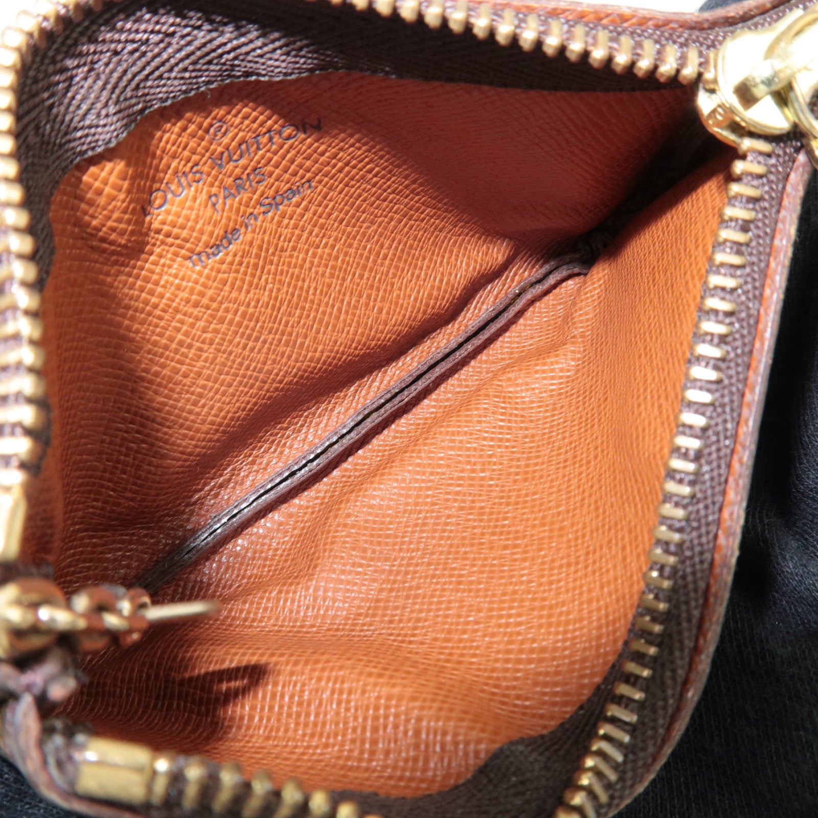 Louis Vuitton Monogram Pochette Cles Coin Case M62650 CA0959