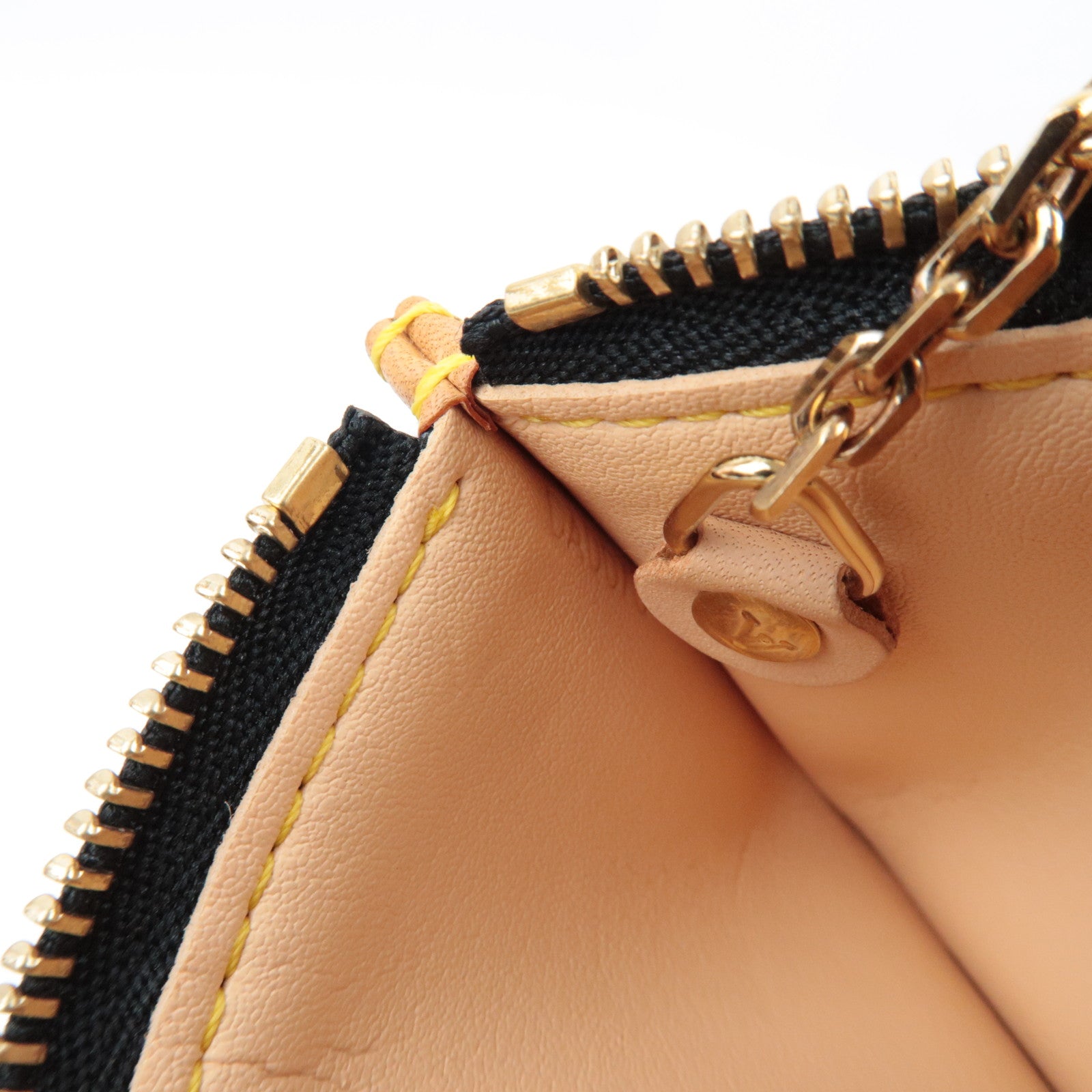 Louis Vuitton Monogram Multicolor Pochette Cles Coin Case Noir M92654 CA0073 *Dust bag