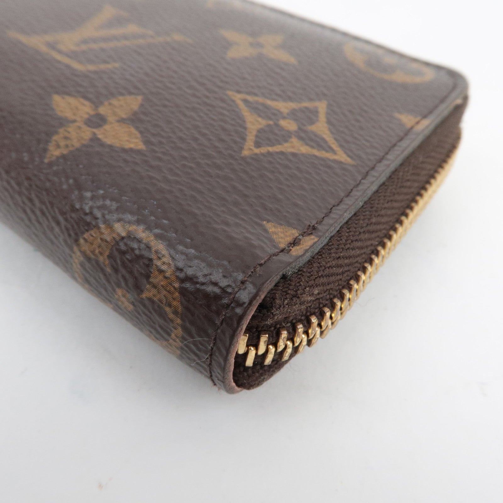Louis Vuitton Monogram Portefeuille Clemence Long Wallet Rose Ballerine M61298 CA4118