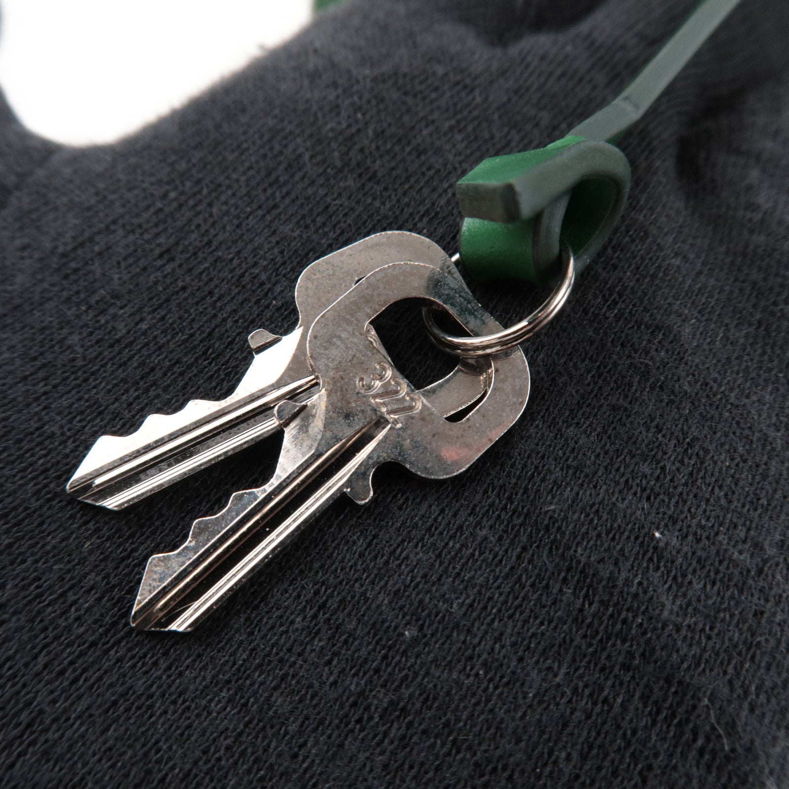 Louis Vuitton Epi Alma PM Hand bag Menthe M40618 FL2162 *Keys, Clochette