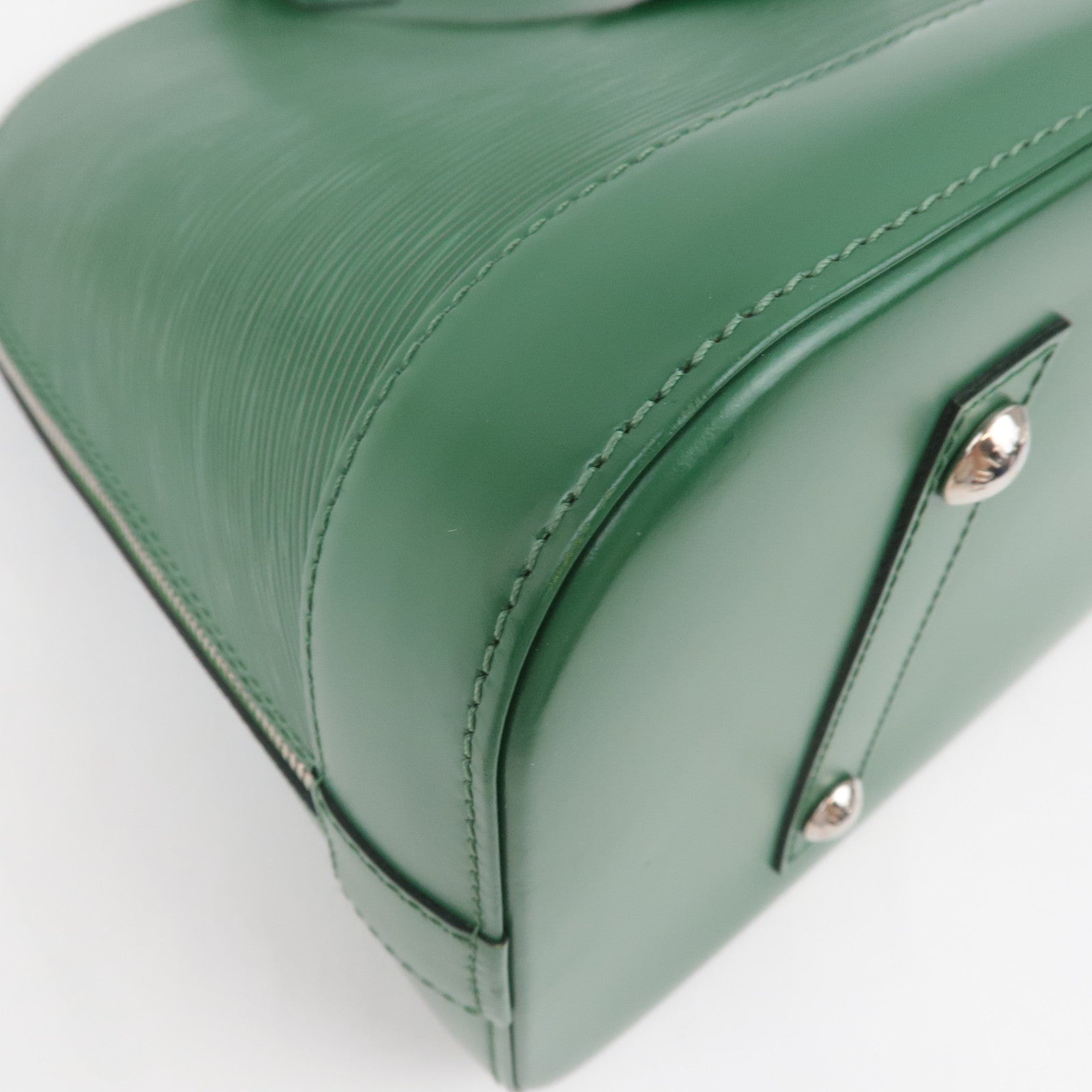 Louis Vuitton Epi Alma GM Handbag Menthe M40627 MI1193 *Key Lock, Clochette