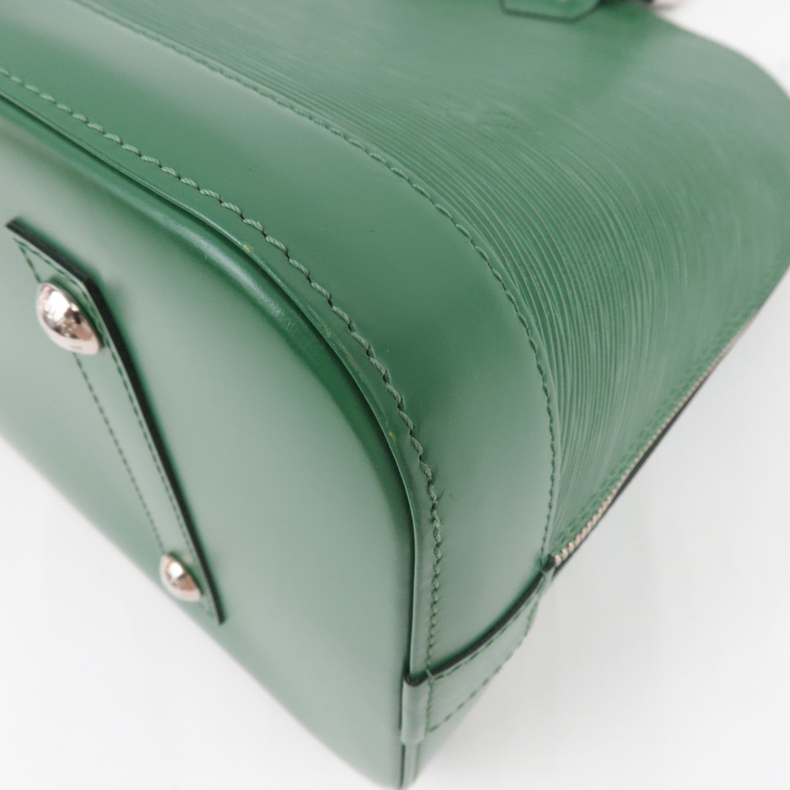 Louis Vuitton Epi Alma GM Handbag Menthe M40627 MI1193 *Key Lock, Clochette