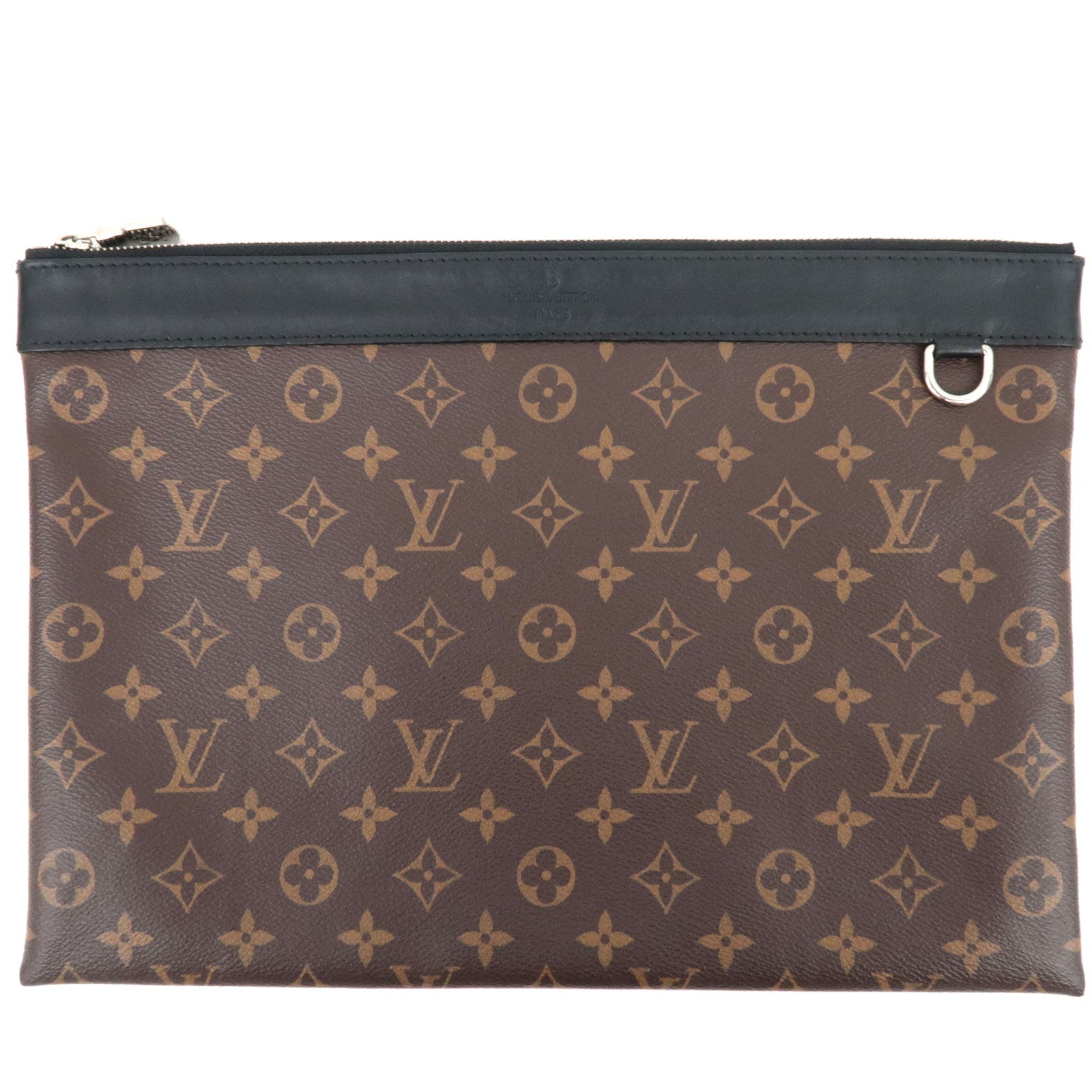 Louis Vuitton Monogram Macassar Pochette Discovery Clutch Bag M69411 TN421075402