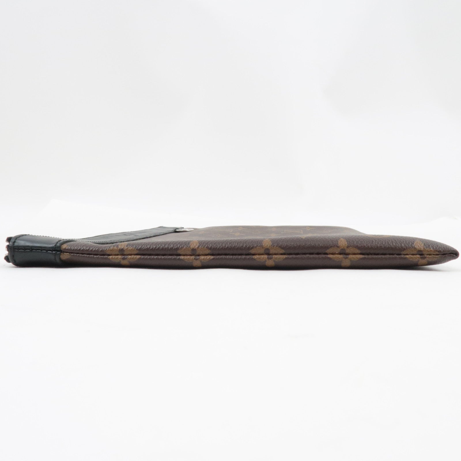 Louis Vuitton Monogram Macassar Pochette Discovery Clutch Bag M69411 TN4210