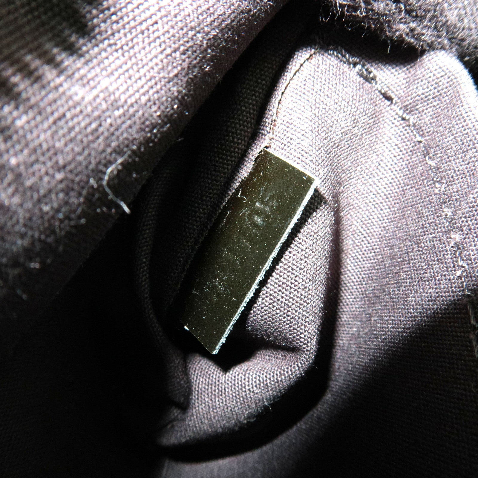 Louis Vuitton Monogram Vernis Sticker Pochette Accessoires Hand bag Blanc M90928 DR1105