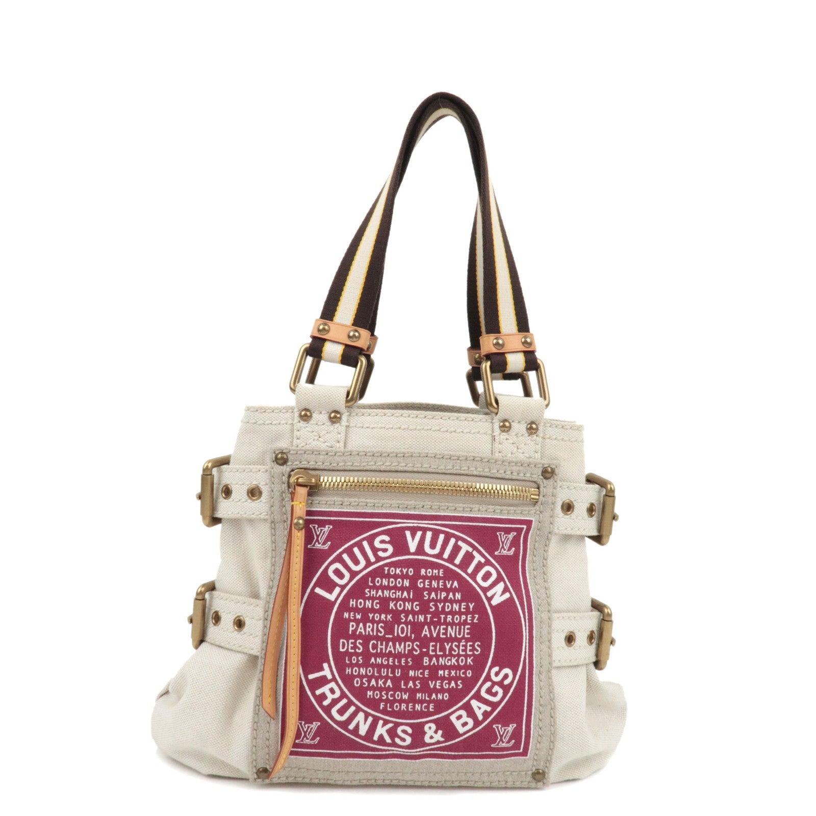 Louis Vuitton Cruise Line Globe Shopper PM Bordeaux M95115 MI101575404