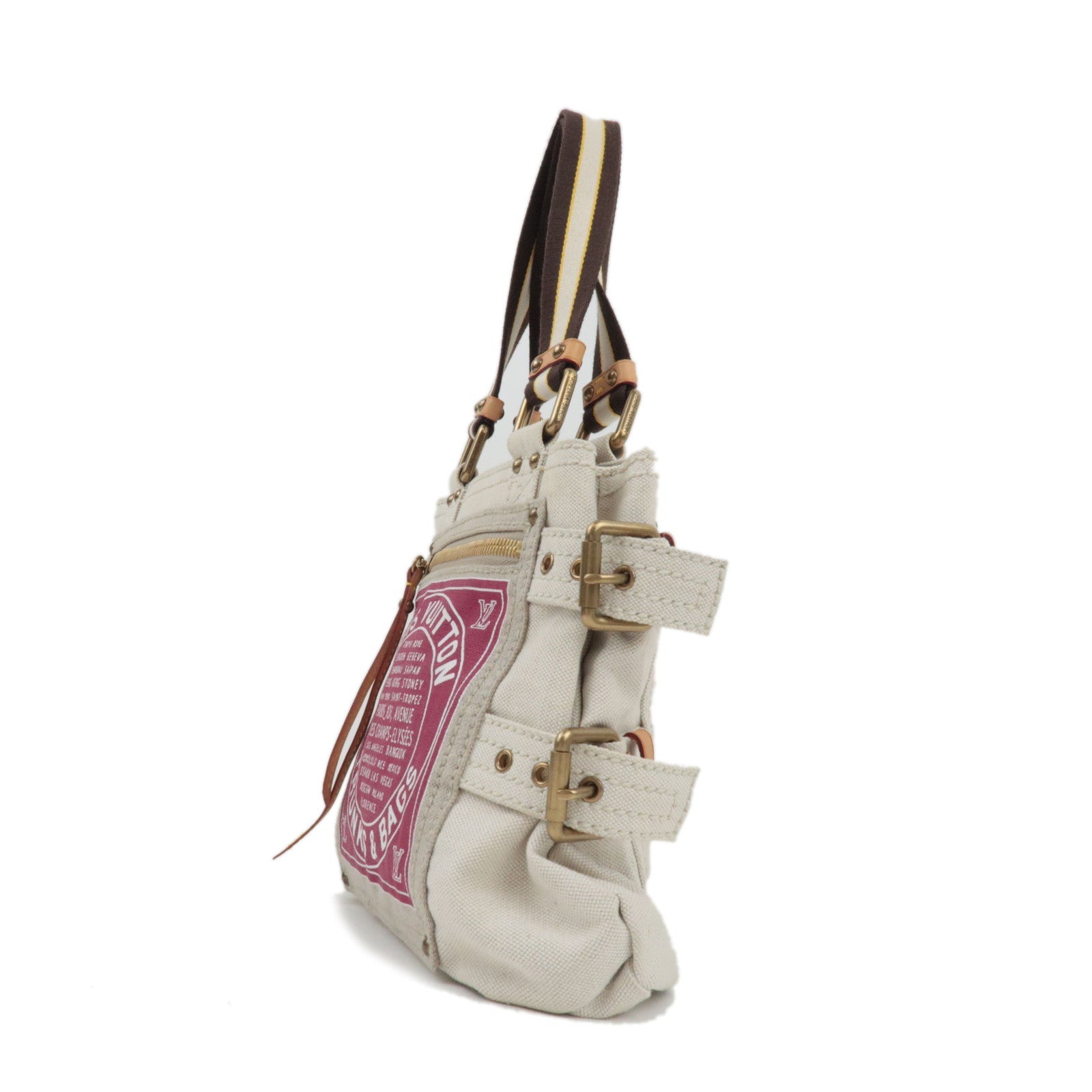 Louis Vuitton Cruise Line Globe Shopper PM Bordeaux M95115 MI1015