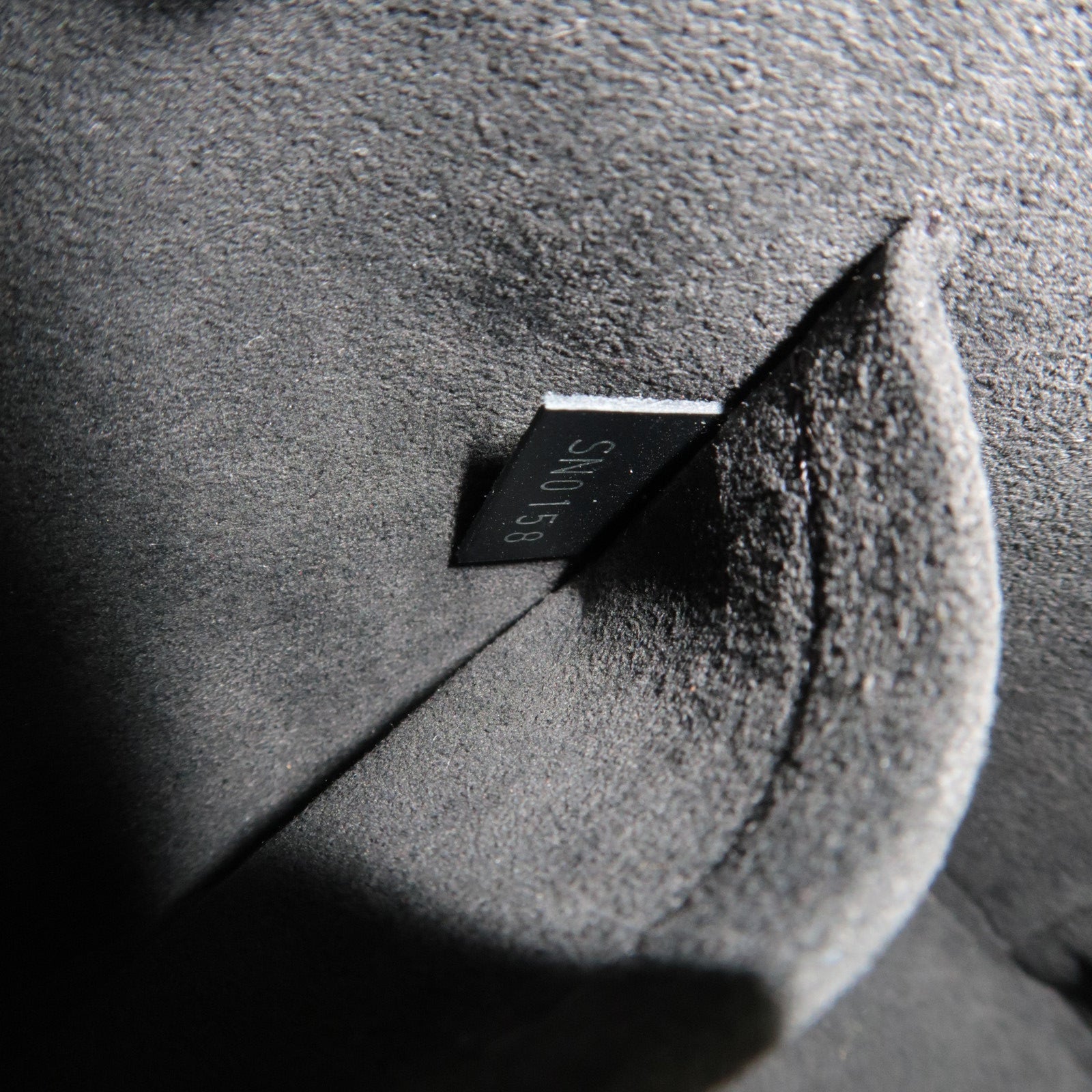 Louis Vuitton Epi Denim Alma BB 2way bag Denim Blue M41437 SN0158 *Strap, Key Lock, clochette