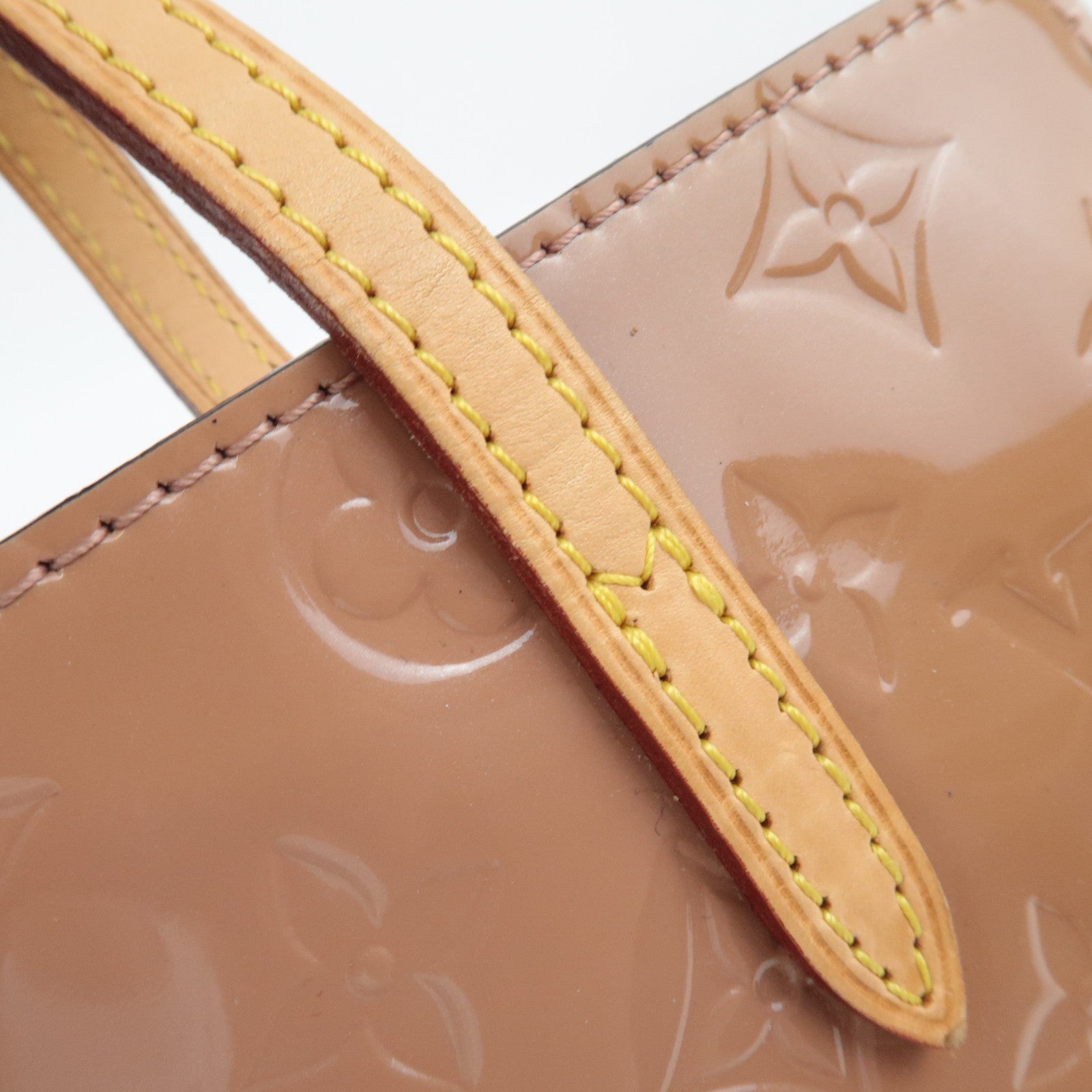 Louis Vuitton Monogram Vernis Catalina BB Tote bag Rose Velours M90015 TJ0163