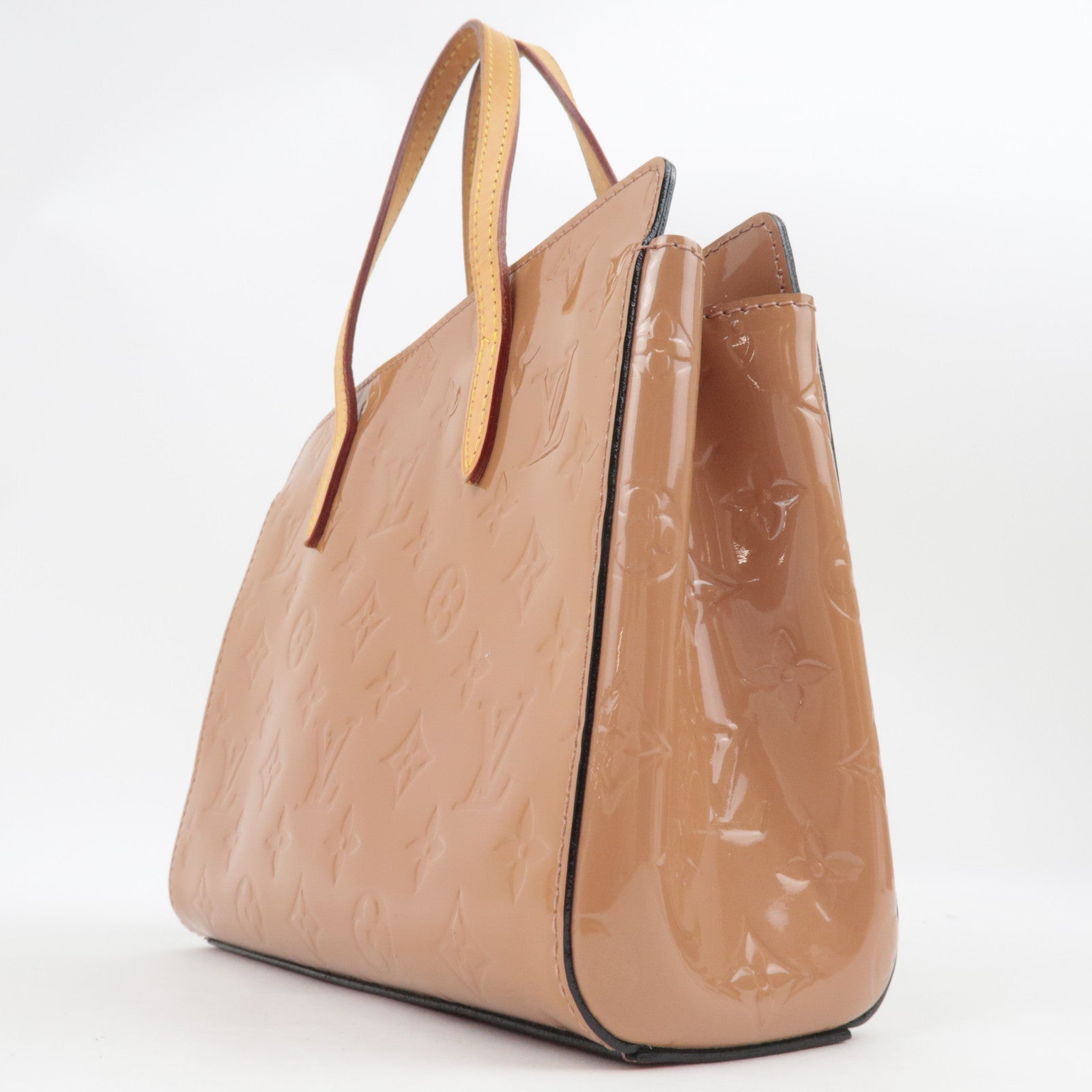 Louis Vuitton Monogram Vernis Catalina BB Tote bag Rose Velours M90015 TJ0163