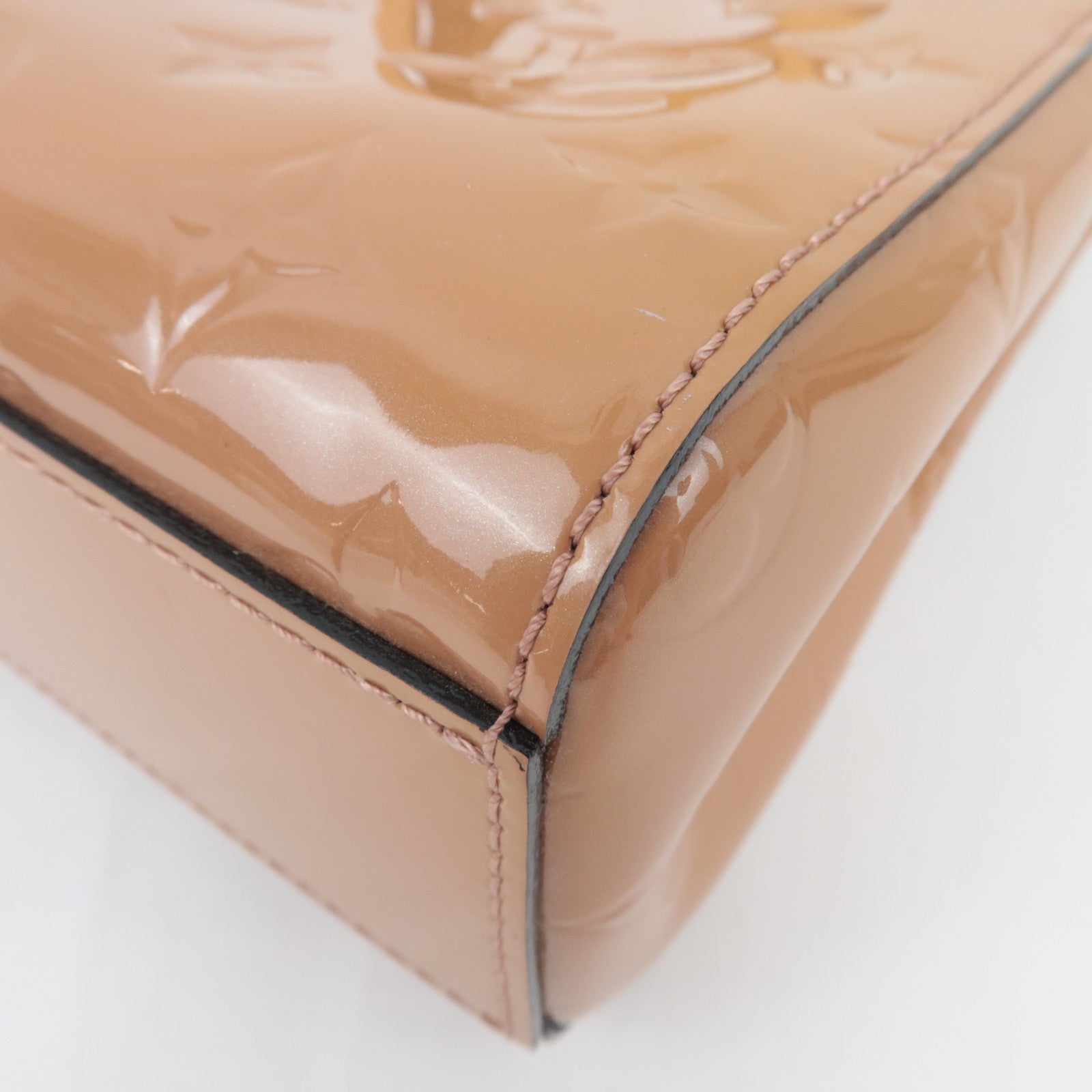 Louis Vuitton Monogram Vernis Catalina BB Tote bag Rose Velours M90015 TJ0163