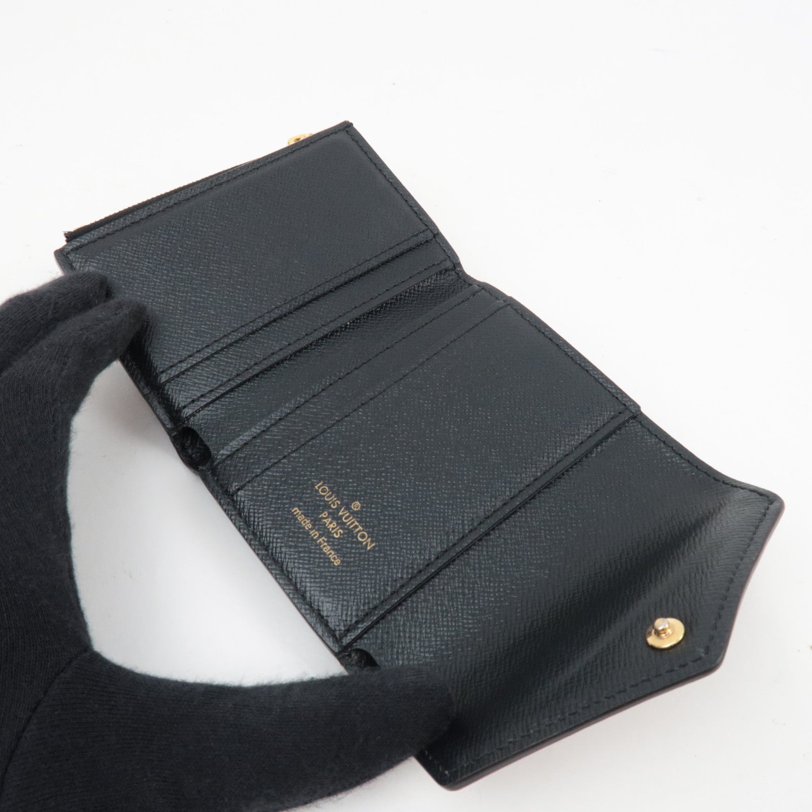 Louis Vuitton Monogram Giant Reverse Portefeuille Zoe Small Wallet M80725 RFID