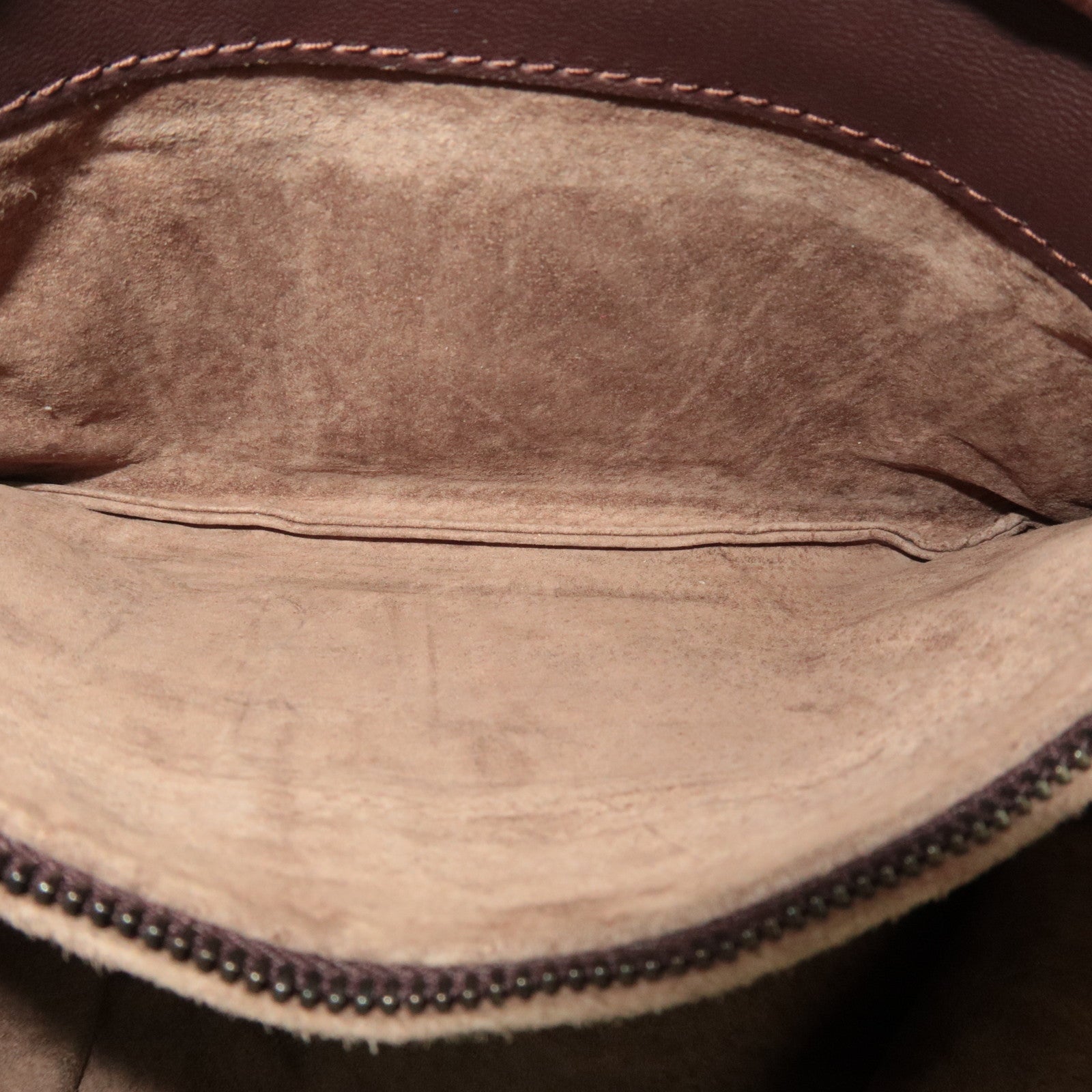 BOTTEGA VENETA Intrecciato Medium Garda Hand Bag Leather Brown 179320 *Dust bag, Mirror