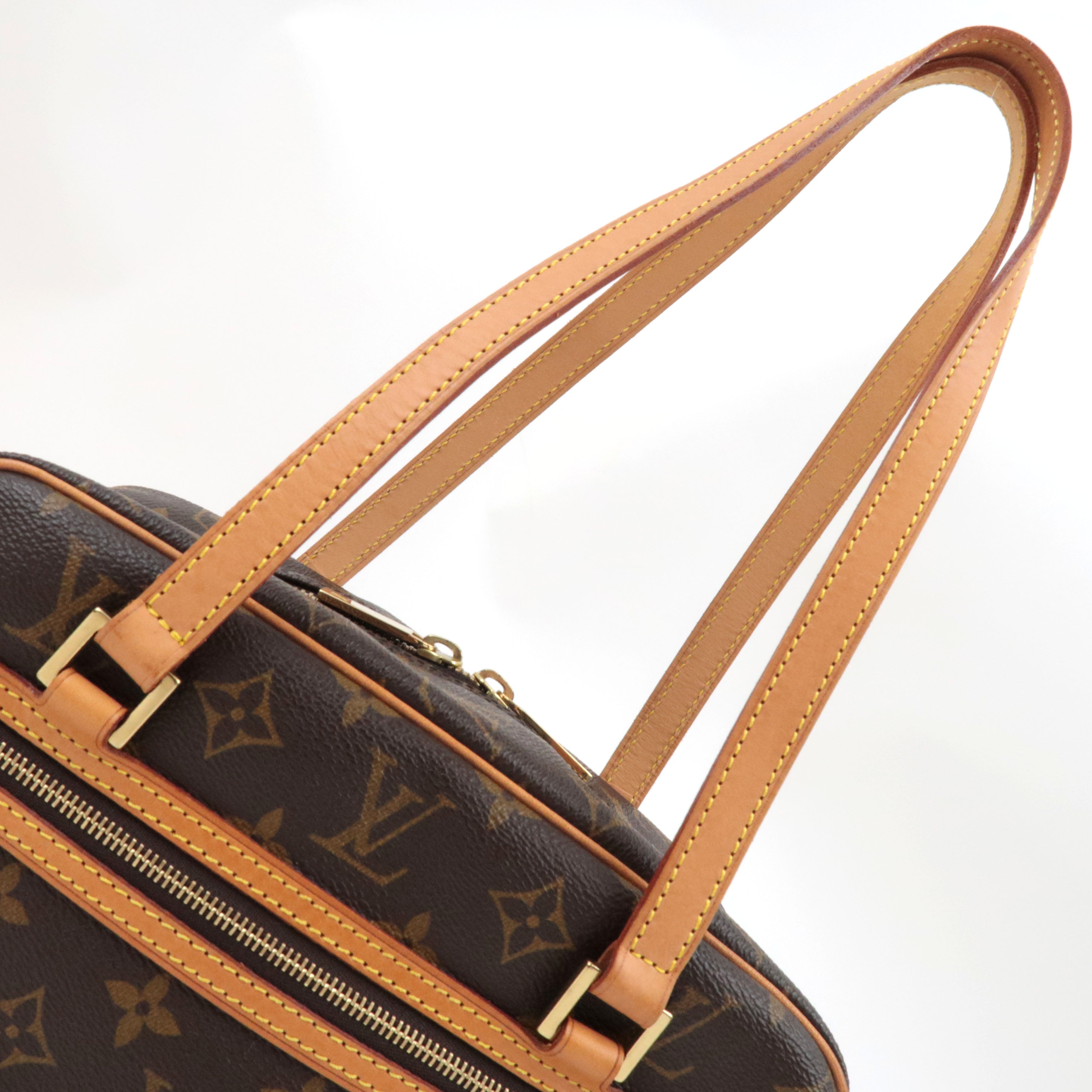 Louis Vuitton Monogram Cite MM Handbag M51182 FL0092 *Dust bag