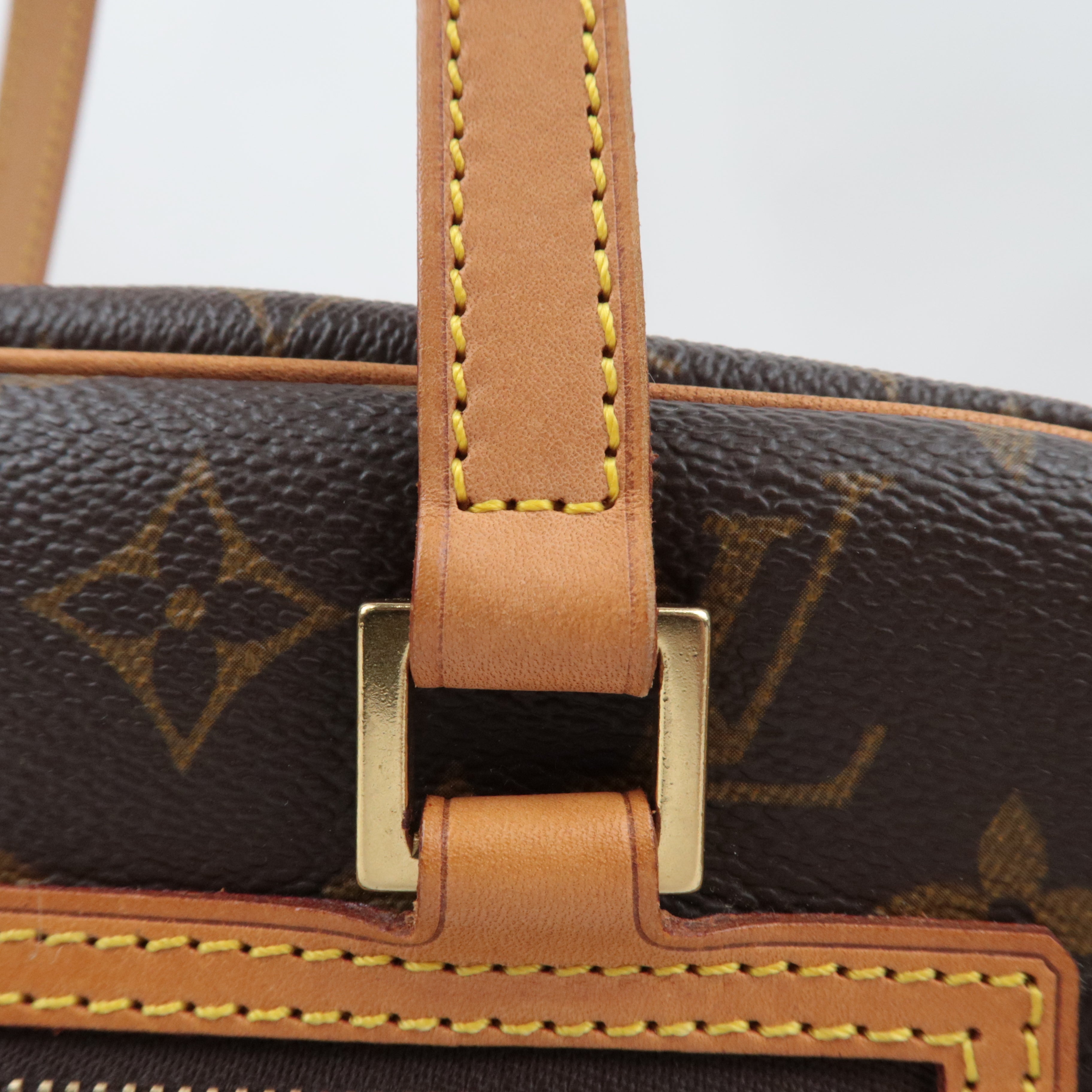 Louis Vuitton Monogram Cite MM Handbag M51182 FL0092 *Dust bag