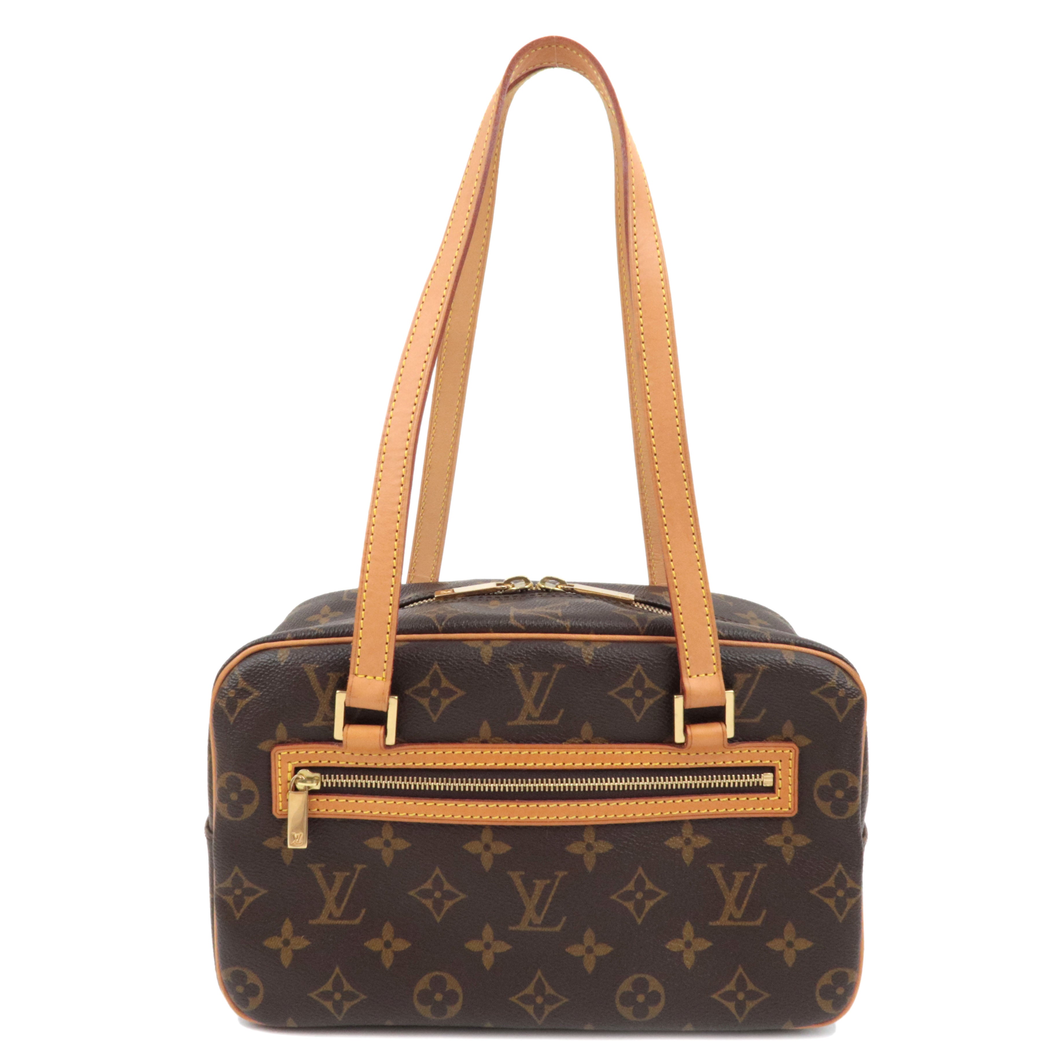 Louis Vuitton Monogram Cite MM Handbag M51182 FL0092 *Dust bag75519