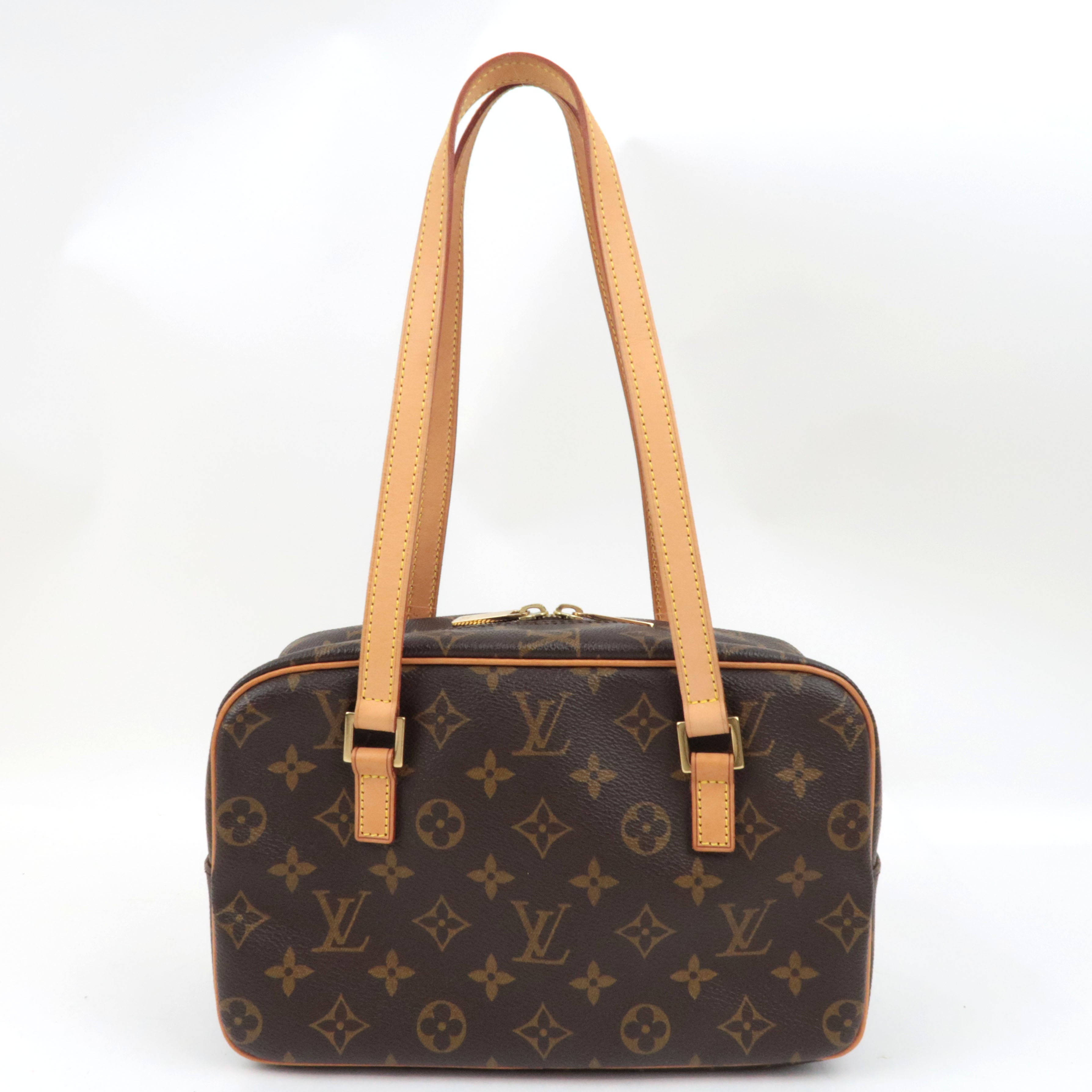 Louis Vuitton Monogram Cite MM Handbag M51182 FL0092 *Dust bag
