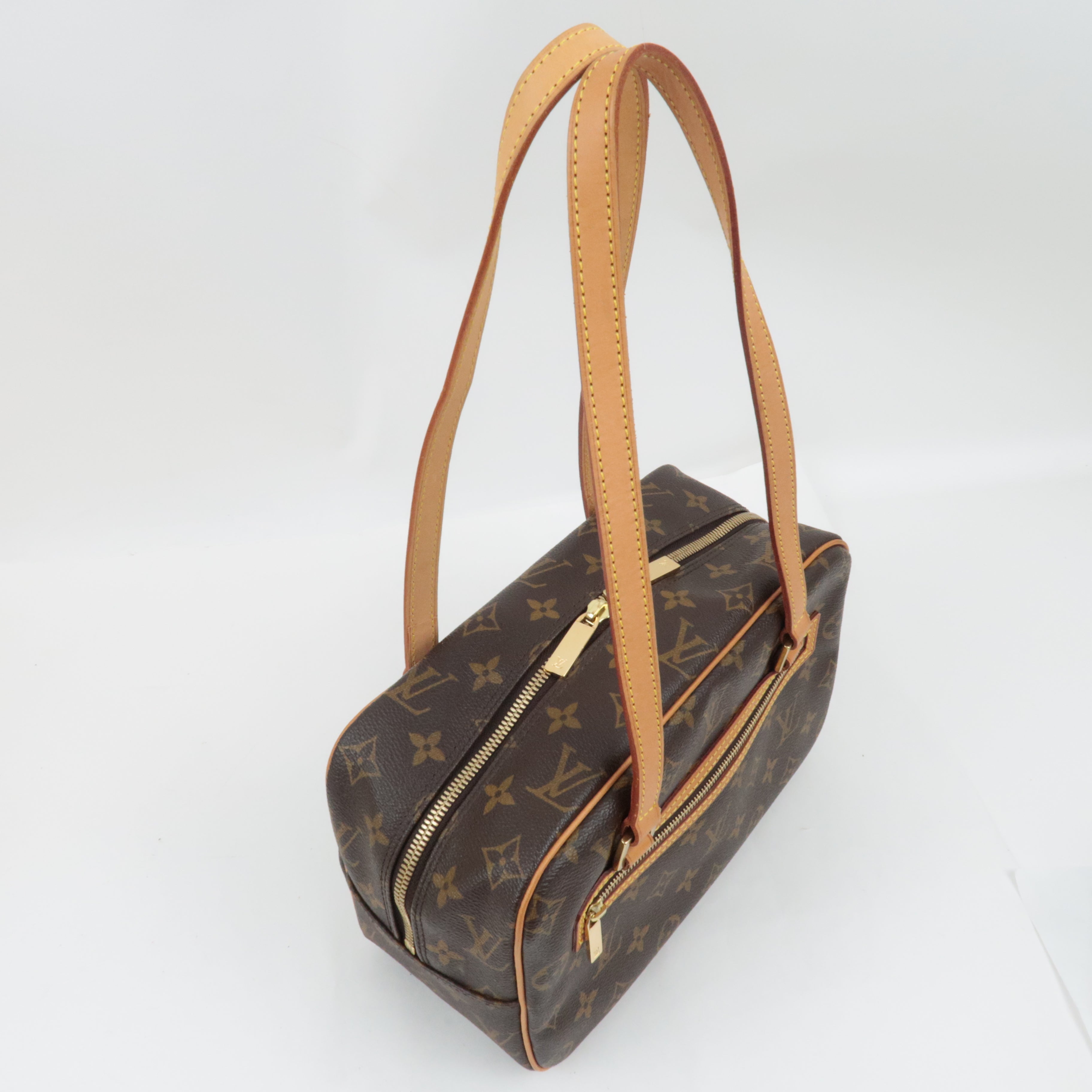 Louis Vuitton Monogram Cite MM Handbag M51182 FL0092 *Dust bag