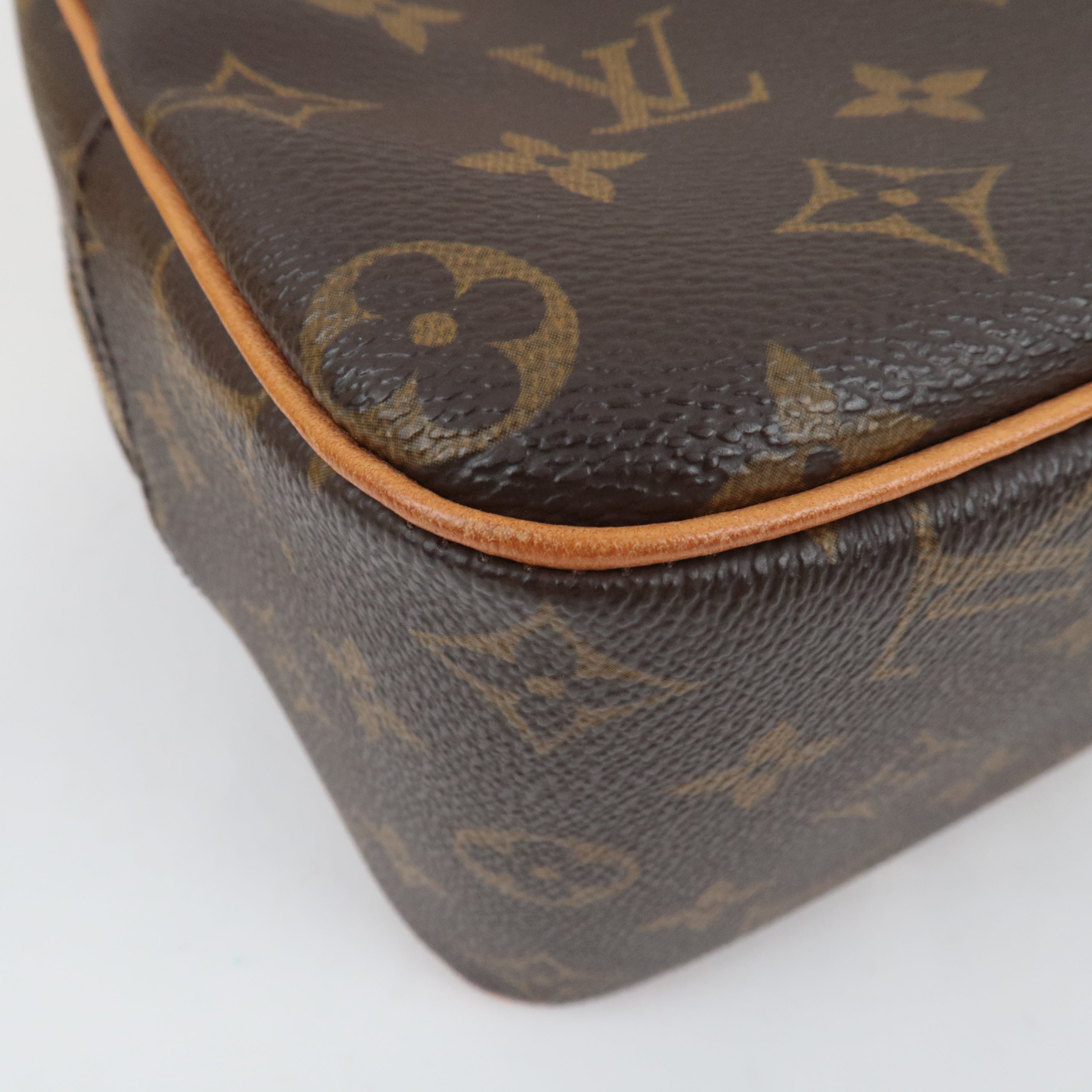 Louis Vuitton Monogram Cite MM Handbag M51182 FL0092 *Dust bag
